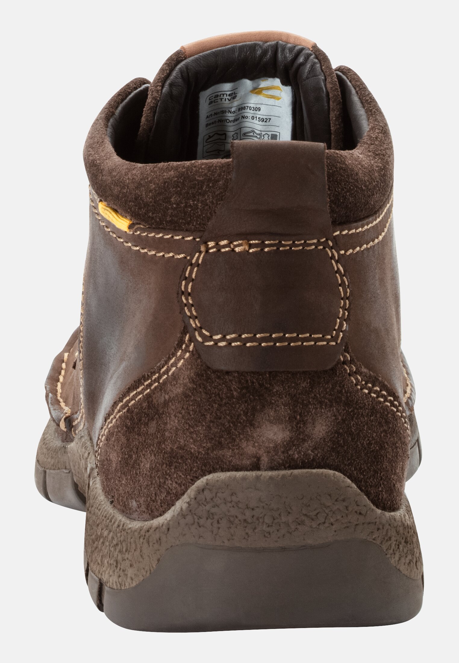 Men ALVAR leather boot Brown