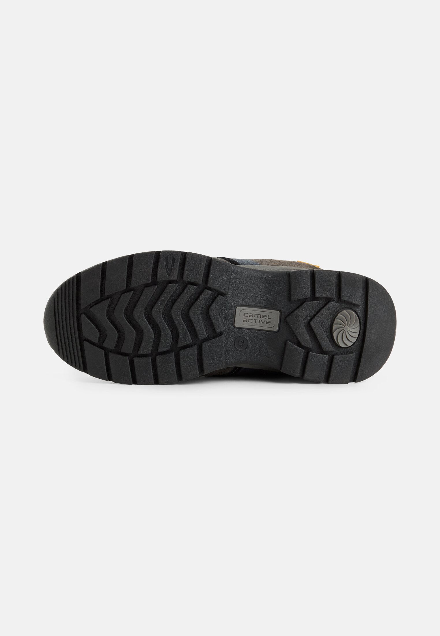 Men Sneakers with contrast details Grey close back