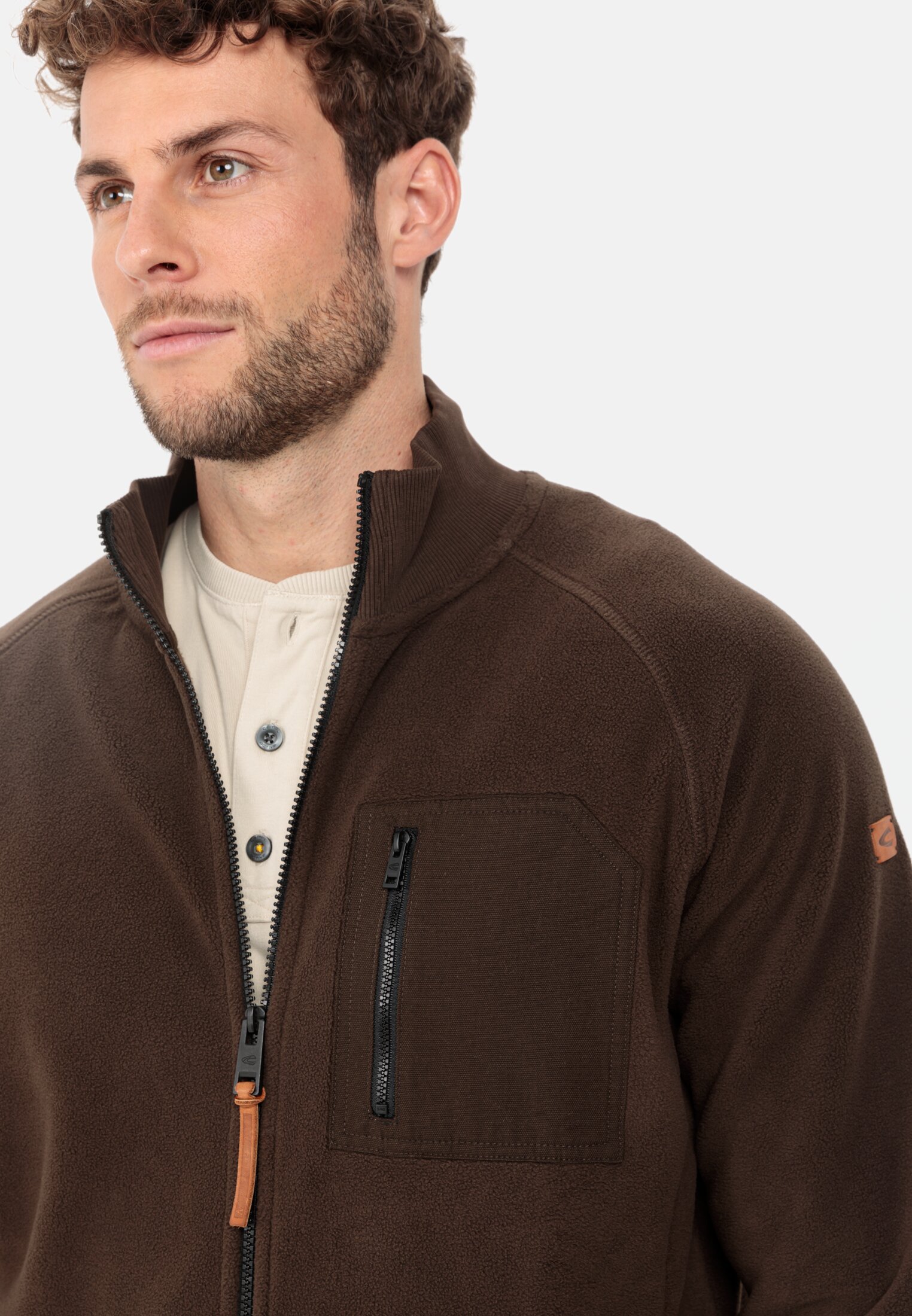 Fleecejacke für Herren in Braun | S | camel active