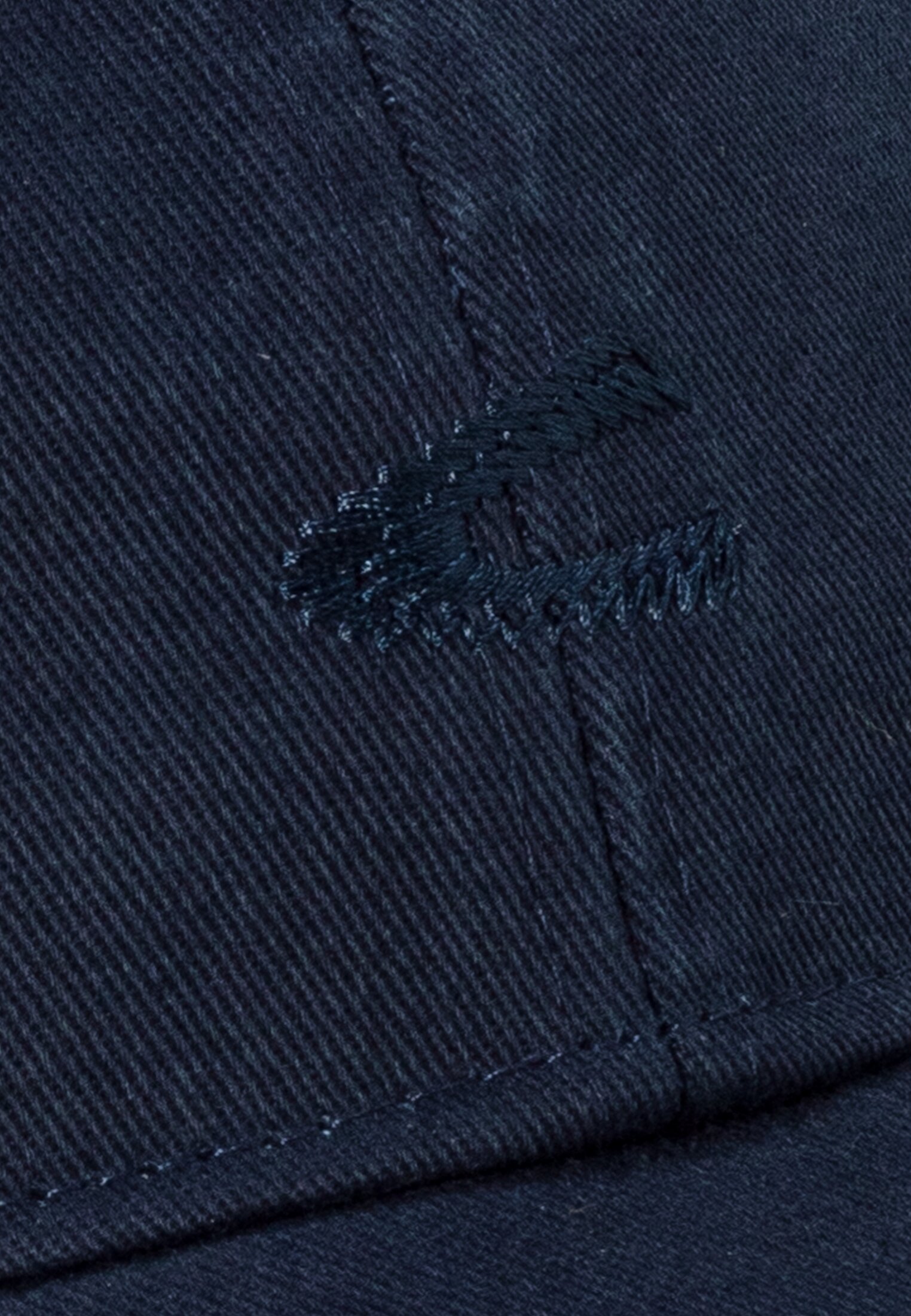 Men Cotton cap Dark Blue front close