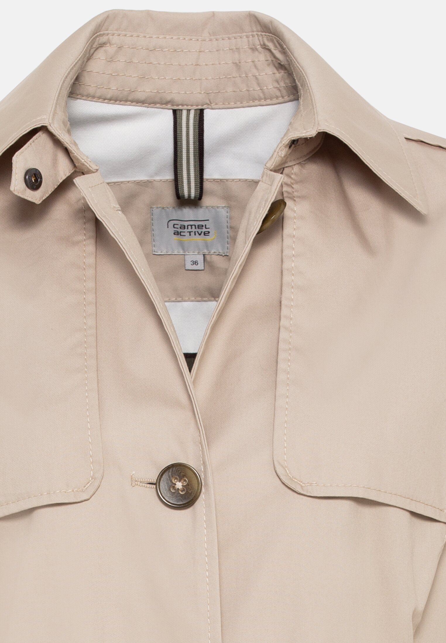 Camel Outlet Camel Colour Trench Coat Trenchcoat For Women In