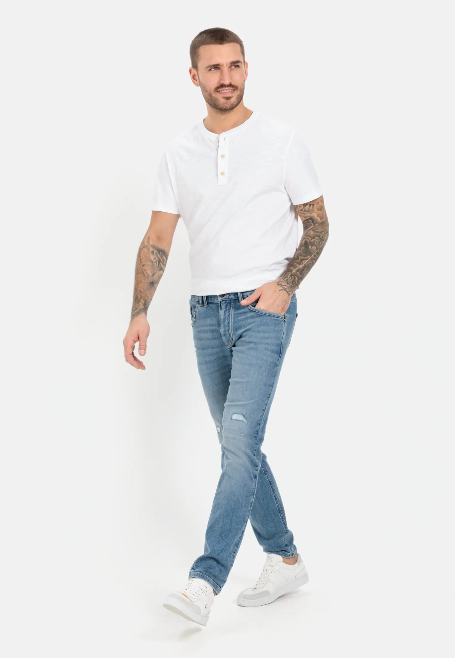 Slim Fit für Herren in Blau | 30/32 | camel active