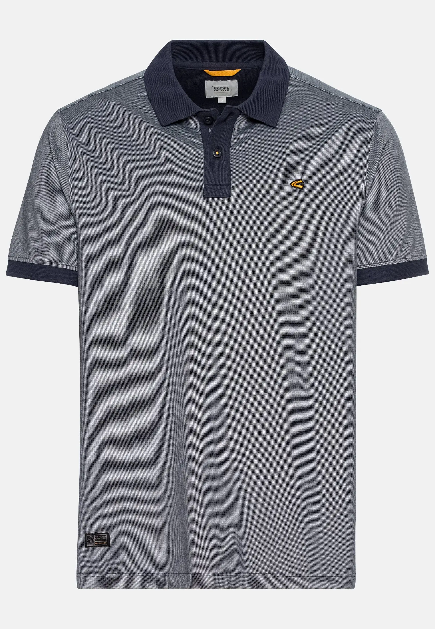 Piqué Poloshirt für Herren in Dunkelblau | M