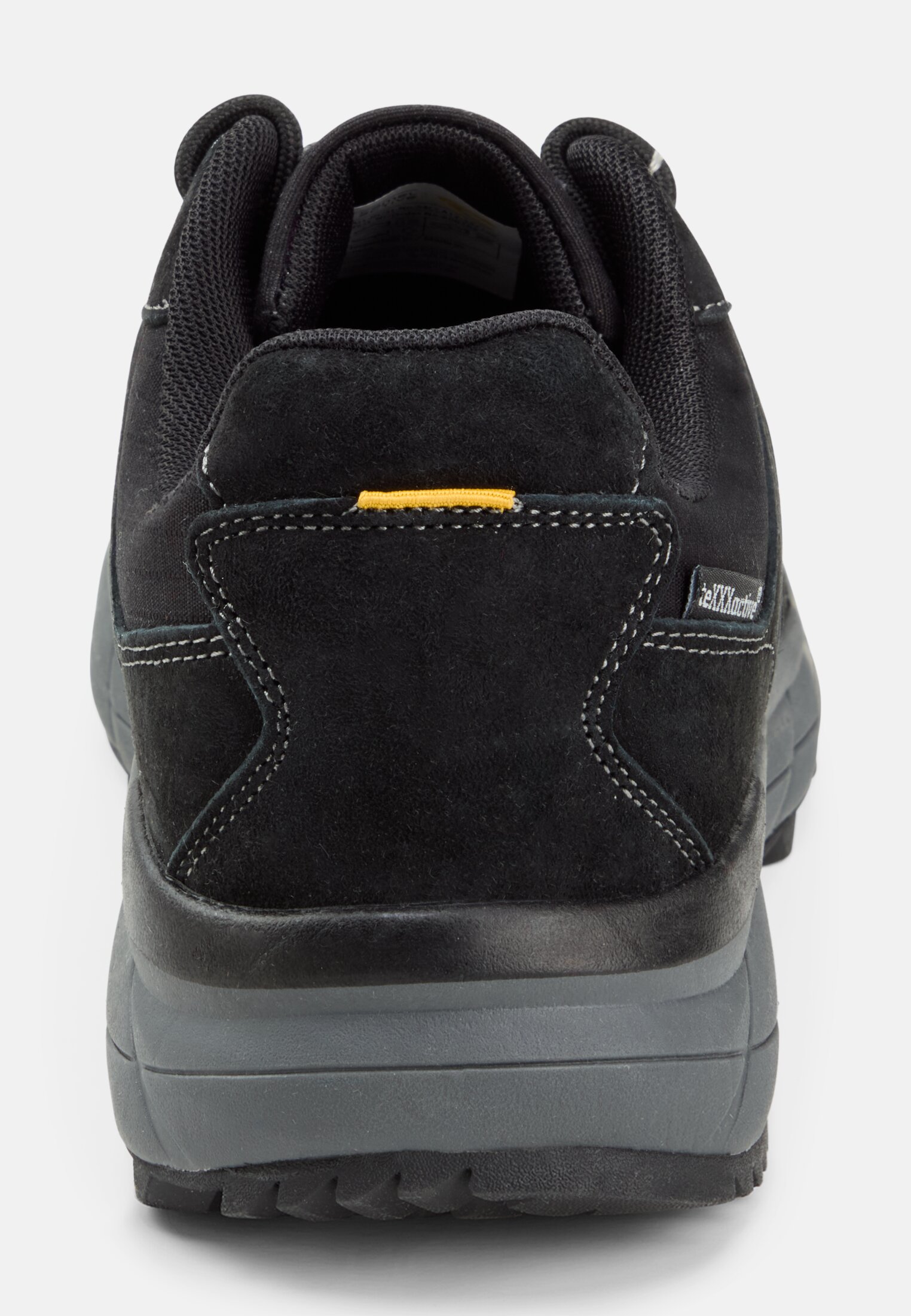 Men Sneakers made of nubuck leather Black front close