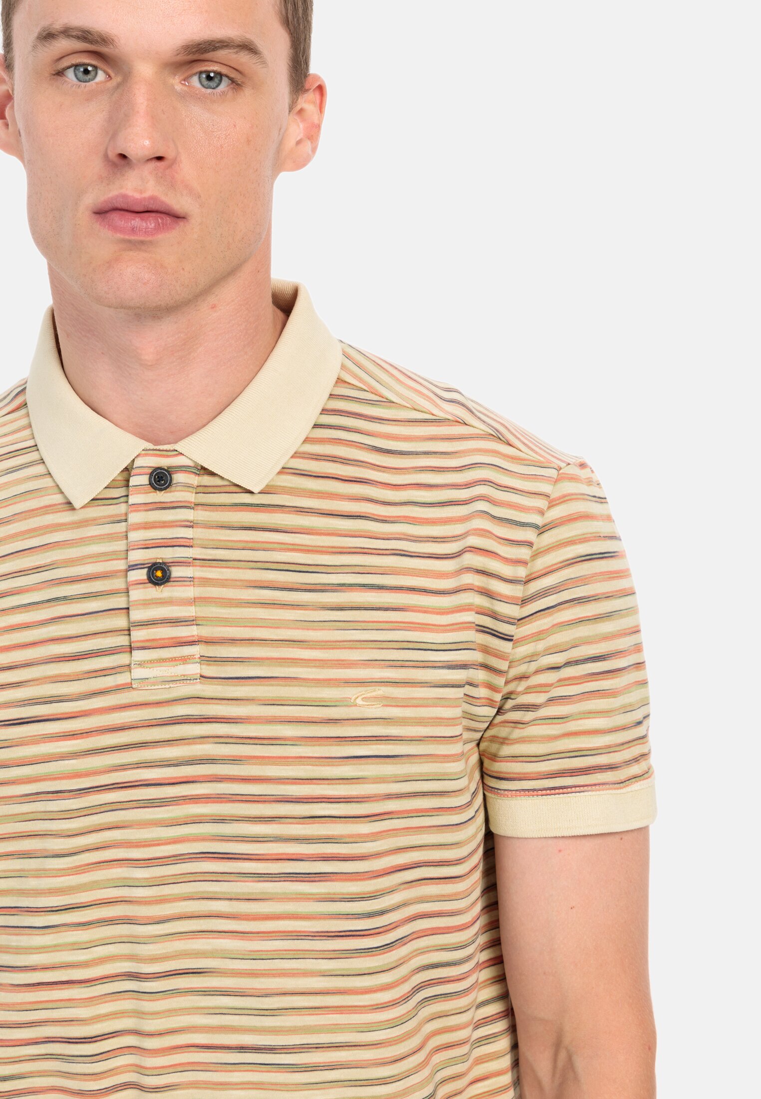 Jersey Poloshirt für Herren in Beige | M | camel active