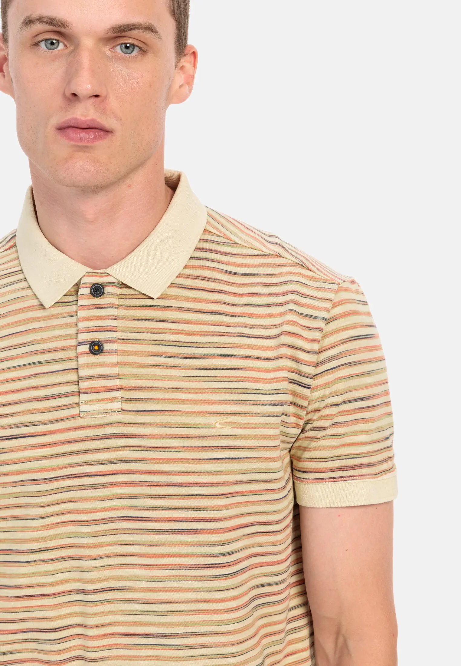 Jersey Poloshirt für Herren in Beige | M | camel active