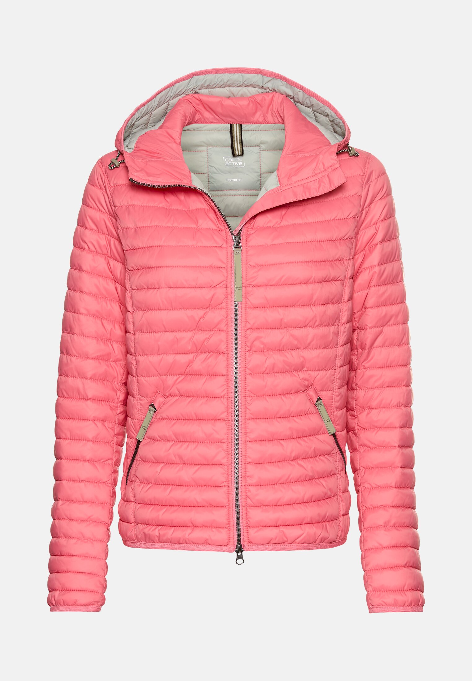 Women Blouson with water-repellent function Pink frontal front