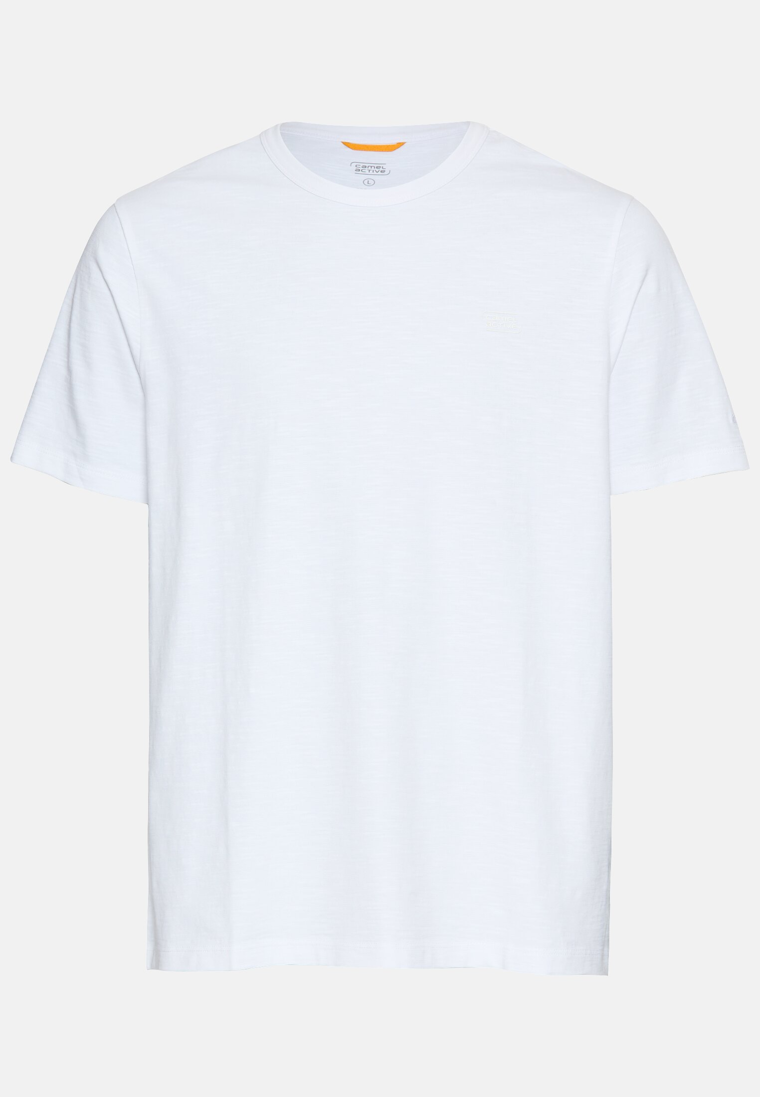 Men Organic T-shirt made of pure cotton White frontal front