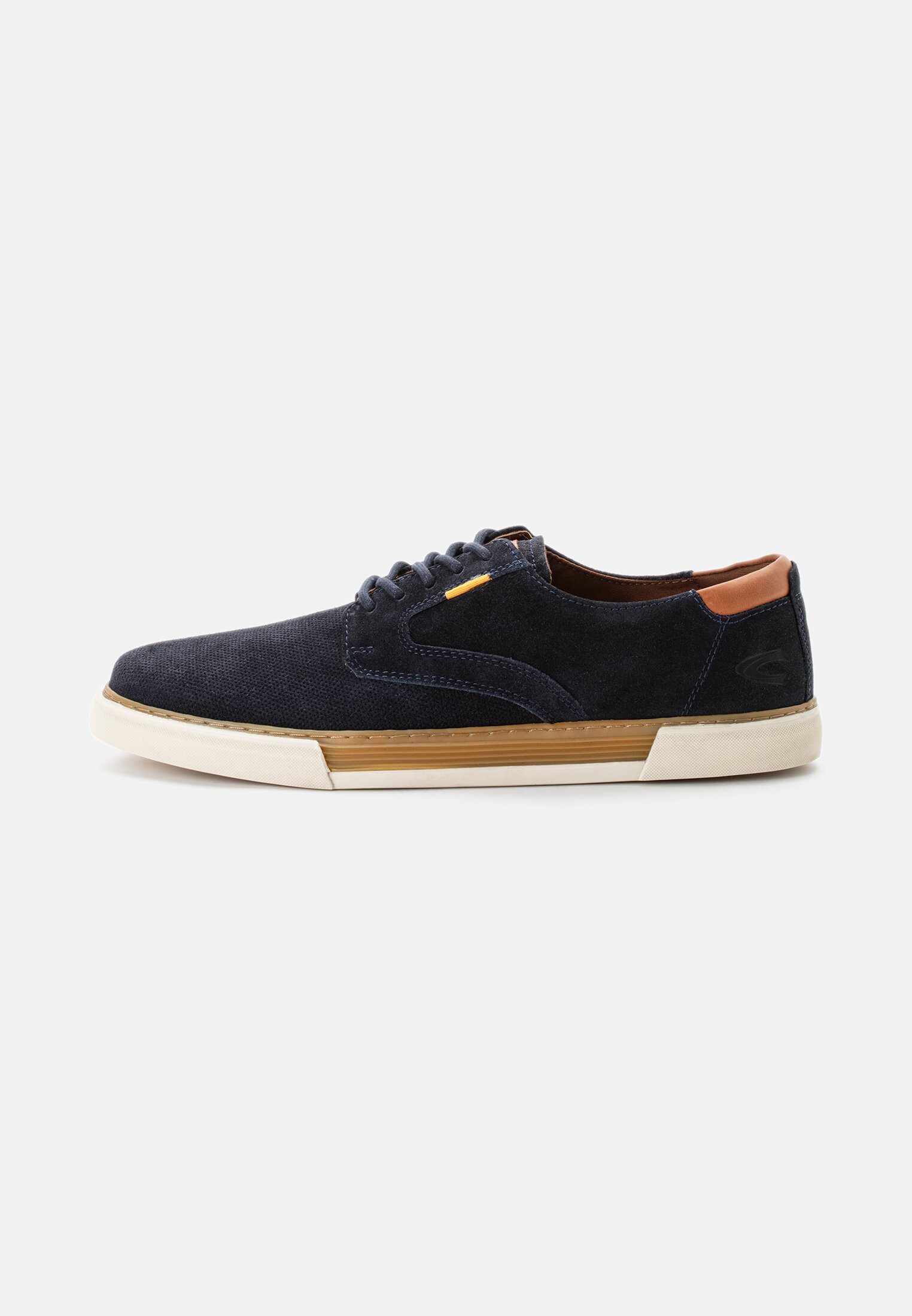 Men Sneakers made of leather Dark Blue frontal front