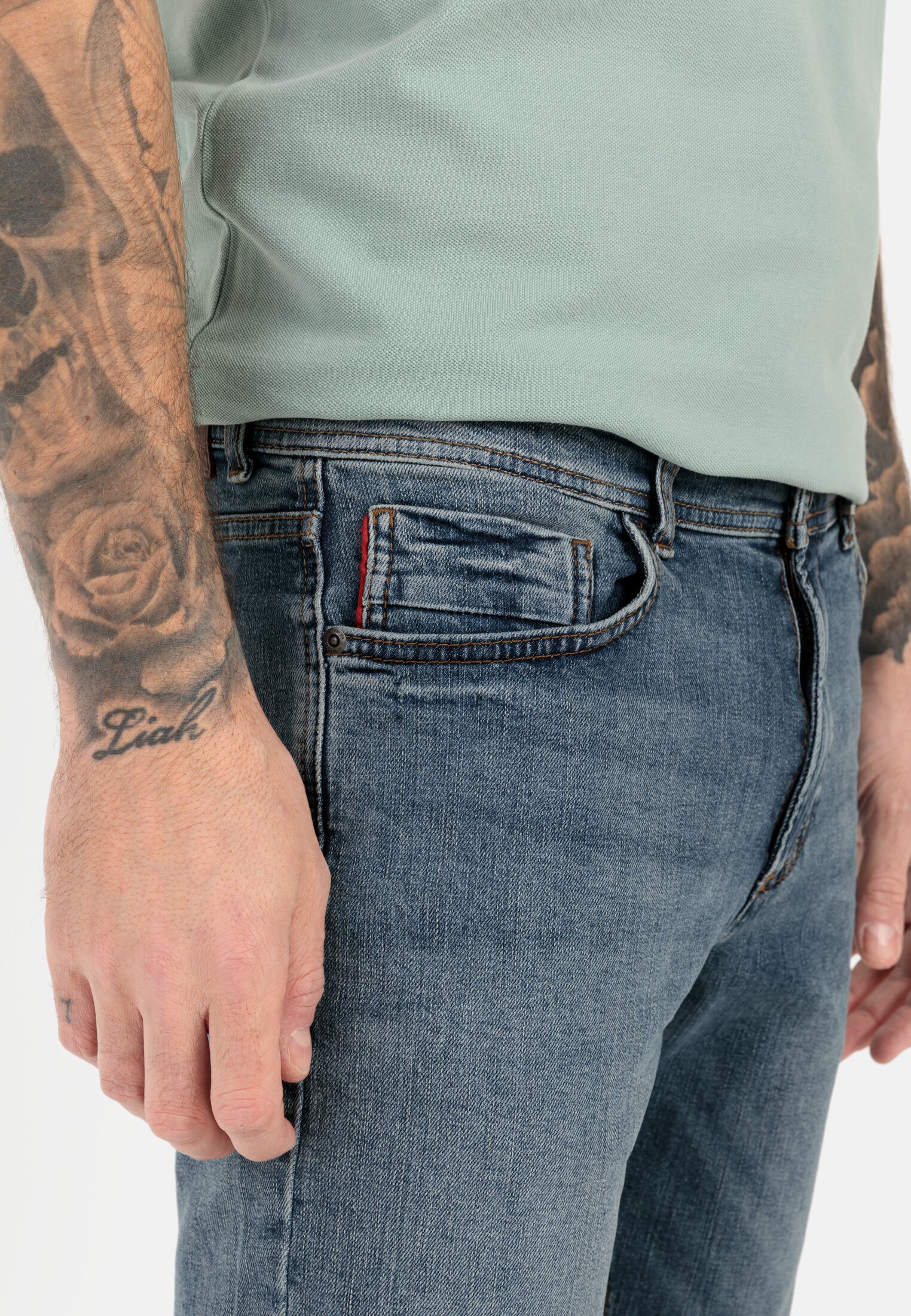 Regular Fit für Herren in Hellblau | 38/32 | camel active 