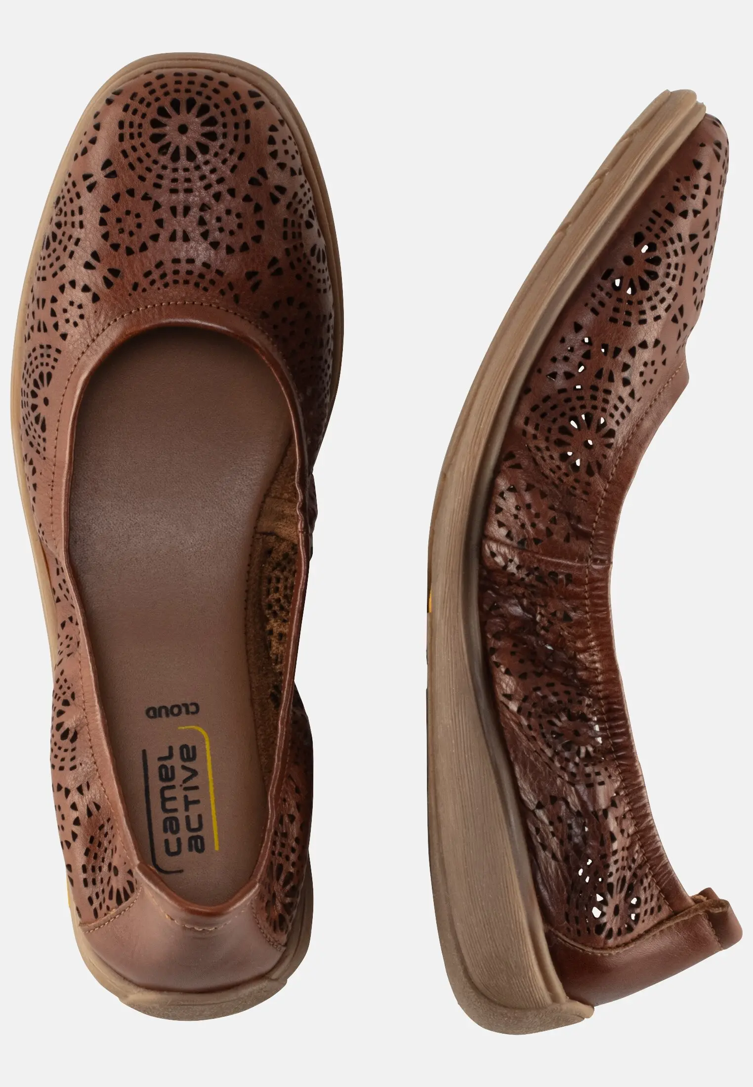 Slipper aus Echtleder für Damen in Braun | 38 