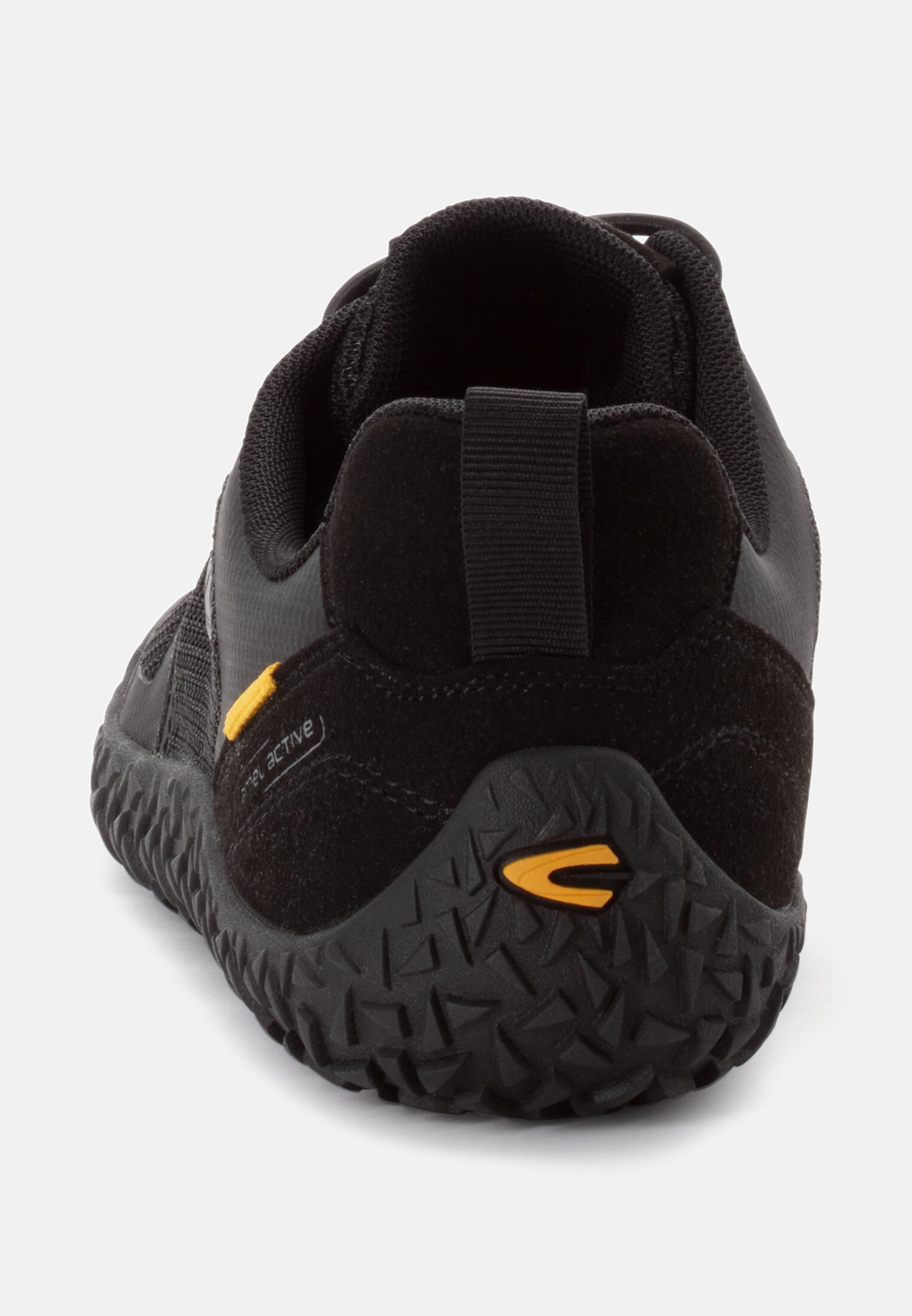 MI_54ILA10-0706-100_3G-00 Men Sneakers with a flexible sole Black front close