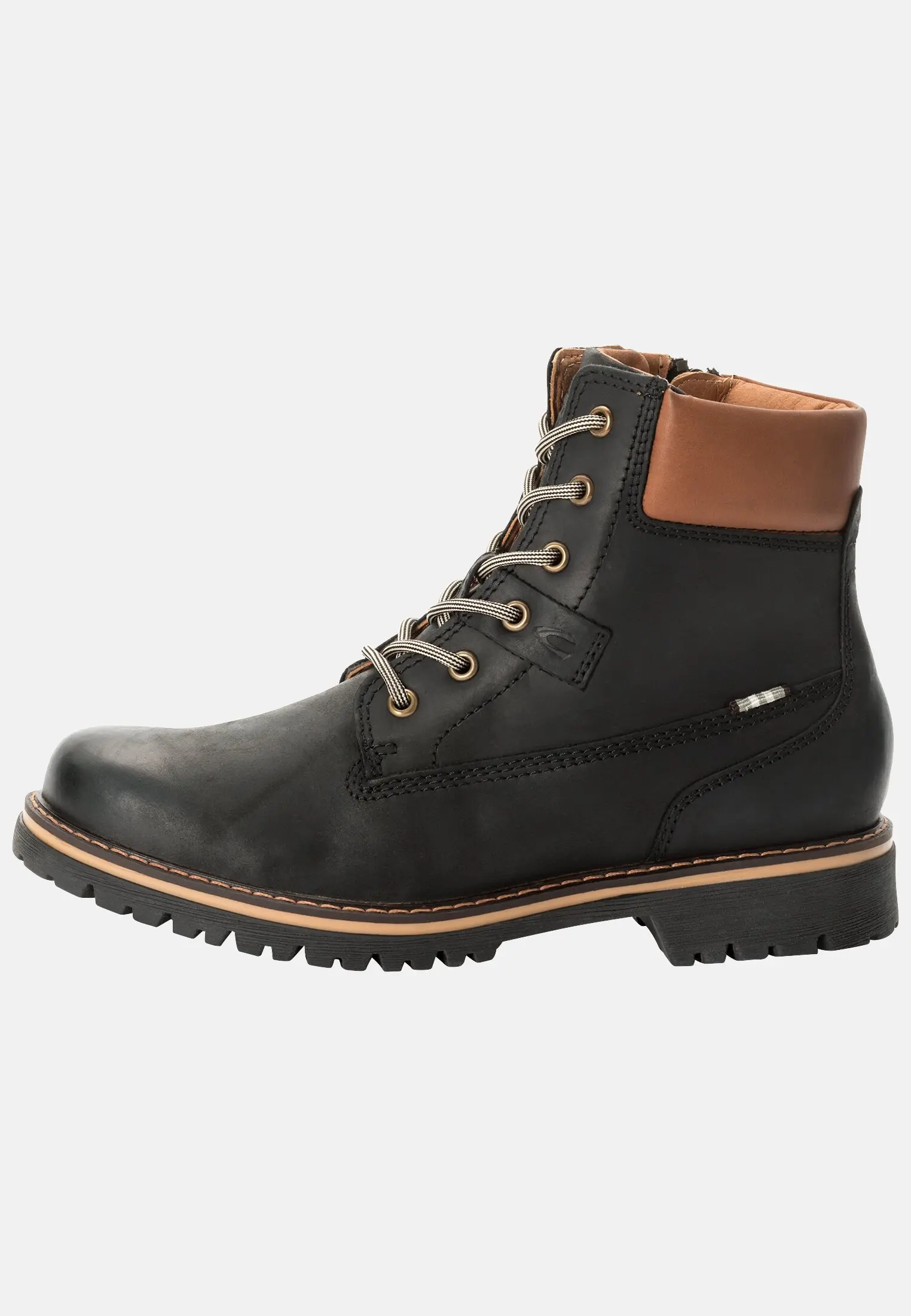 Winter boot for Women in black camel active