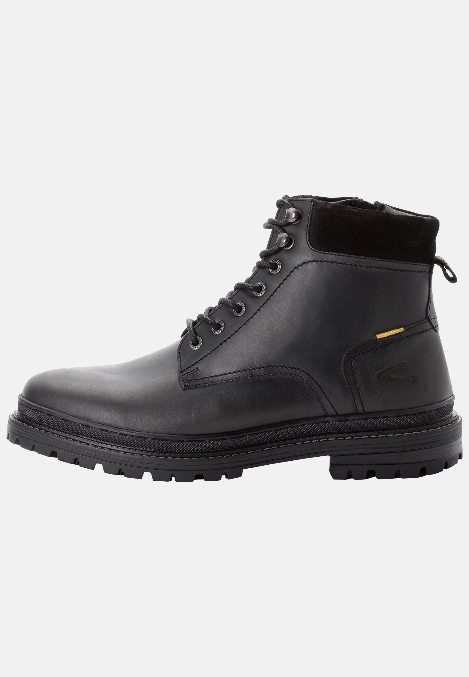 Men ALVERSTONE boots with lambskin lining Black