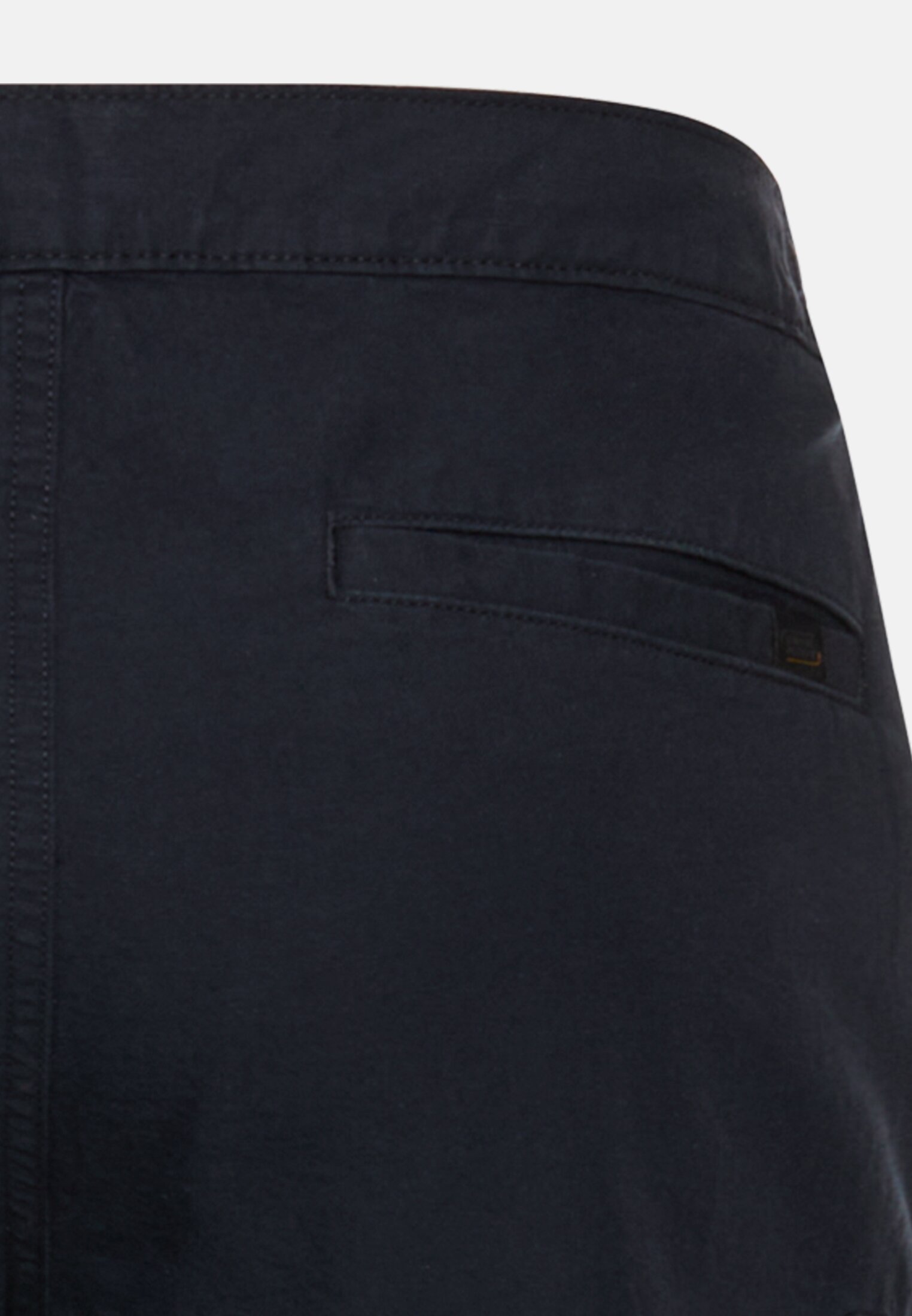 Men Cargo shorts with drawstring Dark Blue close back