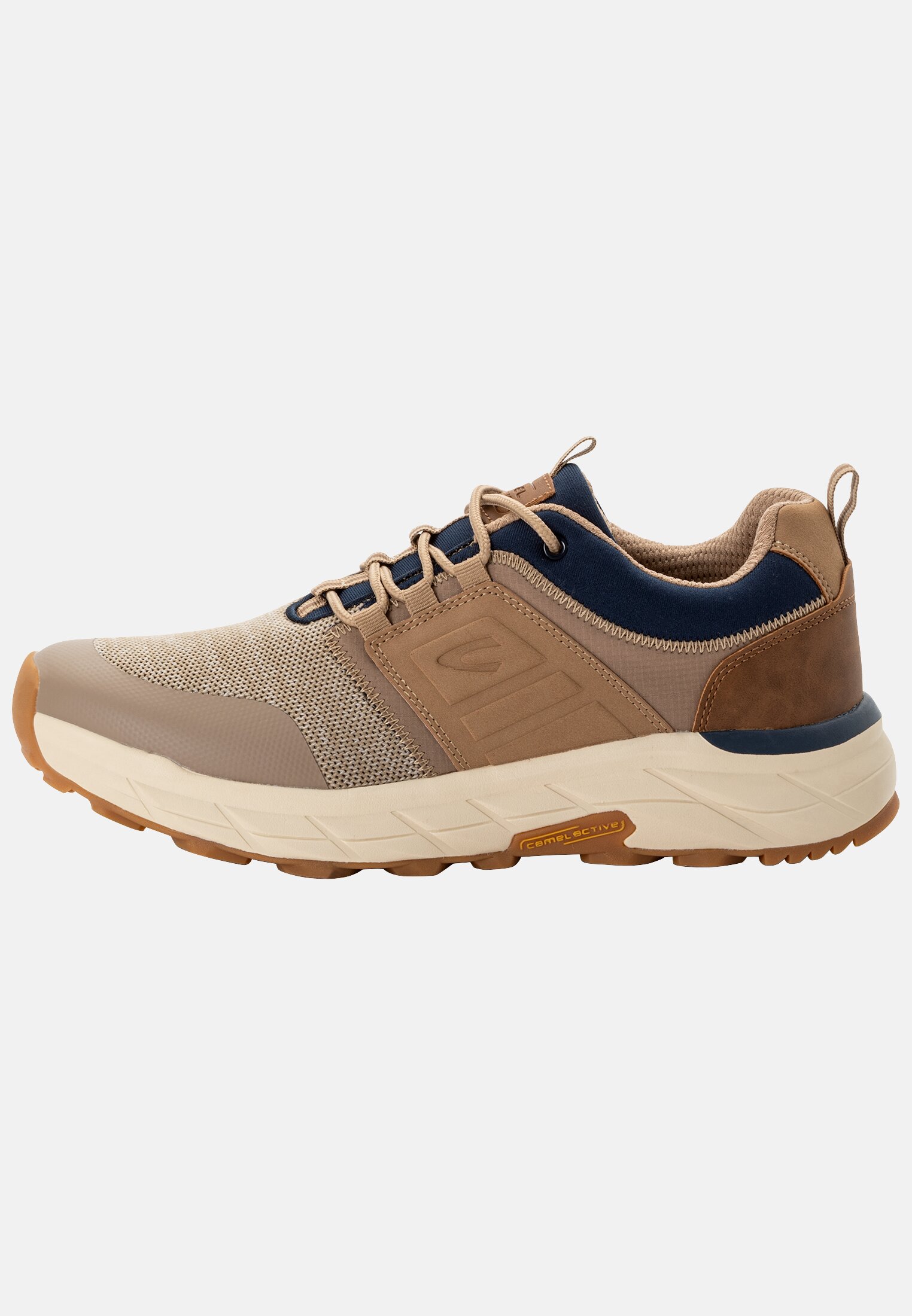 Sportlicher Sneaker für Herren in Beige-Braun | 48