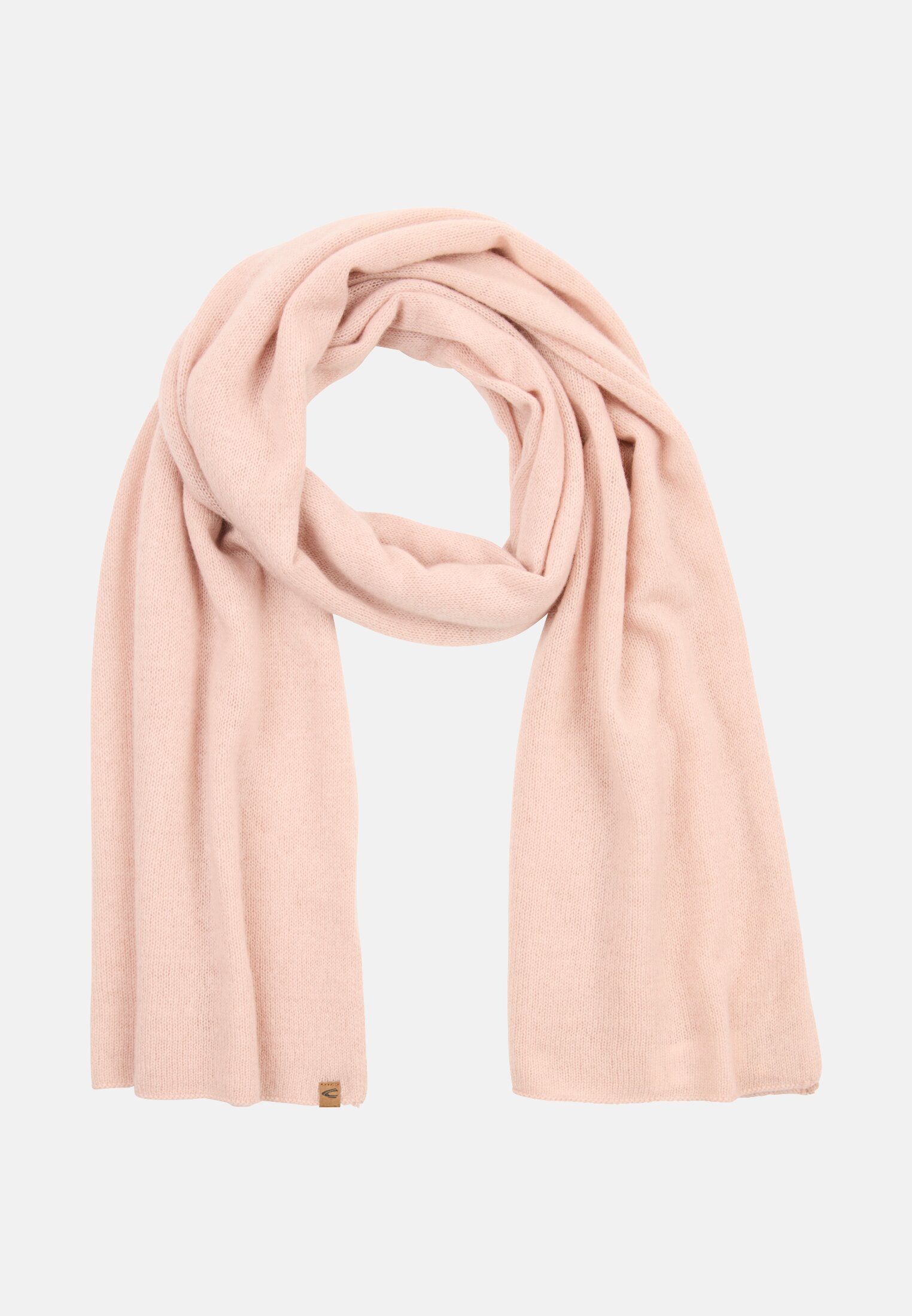 Vrouwen Cashmere sjaal gemaakt van zacht polyester met een gebreide uitstraling Rose frontaal voor
