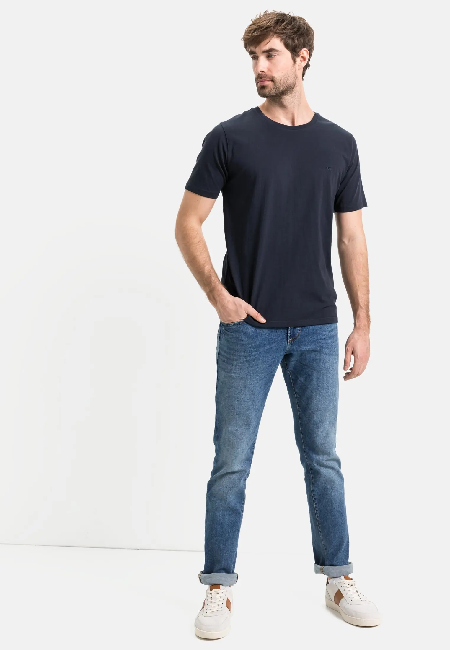 T-Shirt für Herren in Dunkelblau | S | camel active