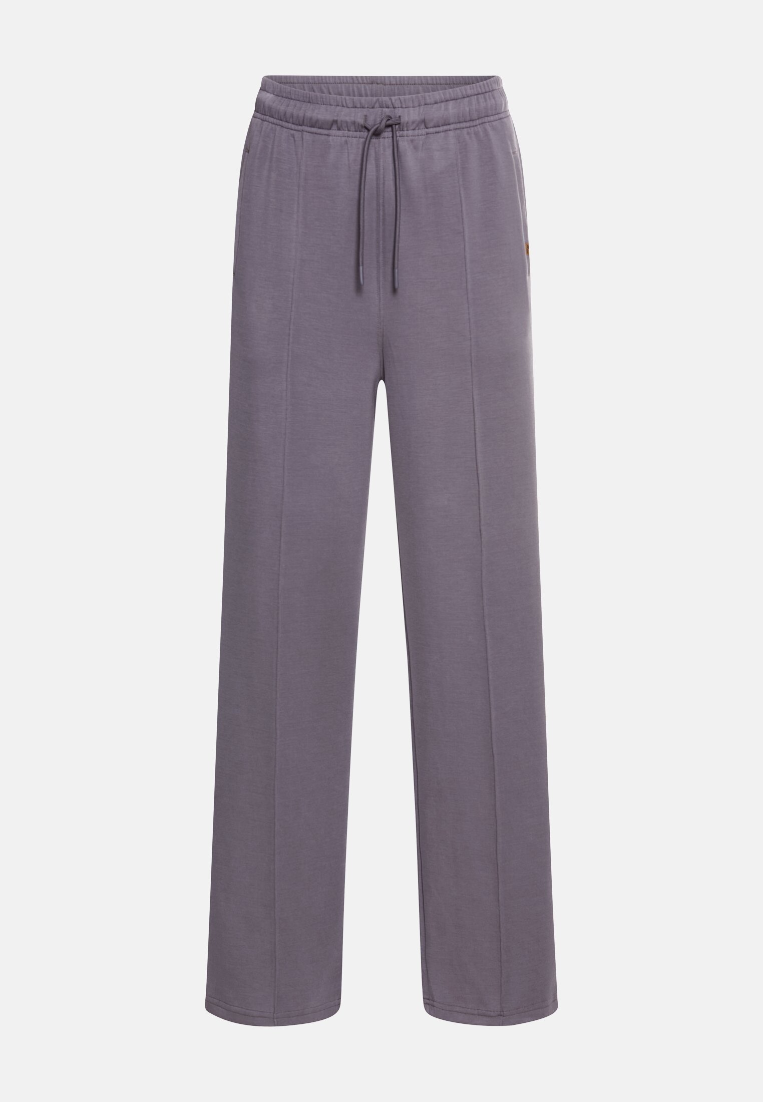 Damen Casual Pants im Jogger-Stil mit elastischem Bund Misty Lilac frontal vorn