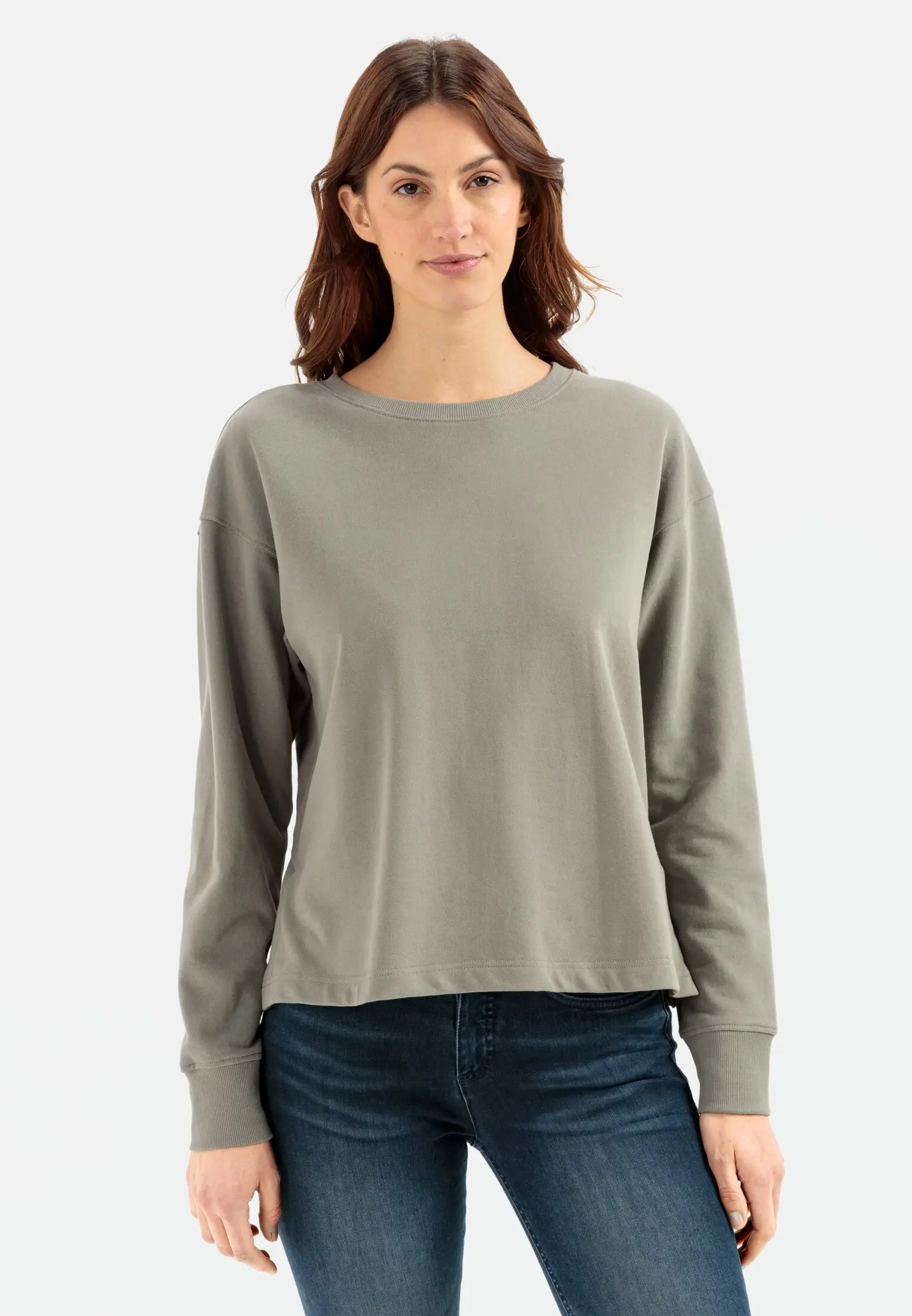 Sweatshirt for Women in olive S camel active