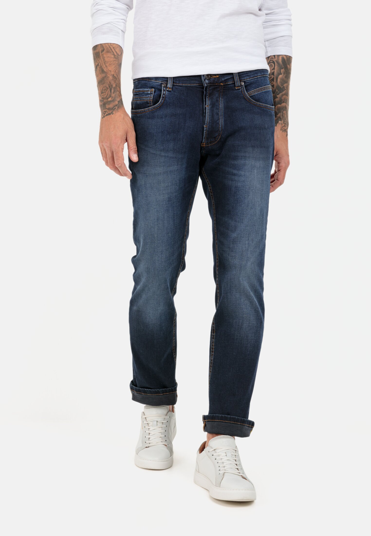Relaxed Fit für Herren in Blau | 31/32 | camel active