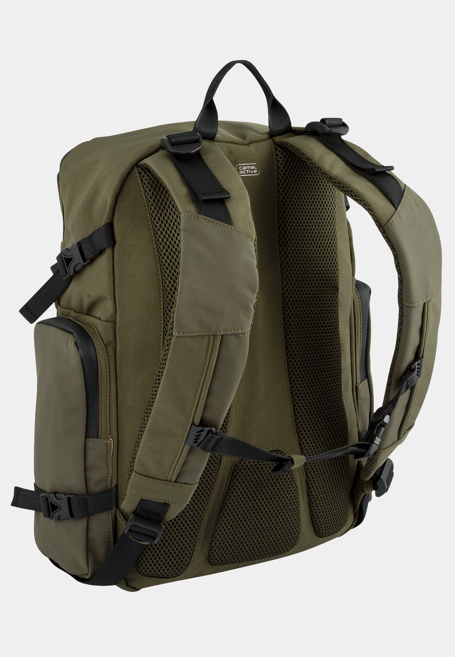 Backpack for Men in olive camel active