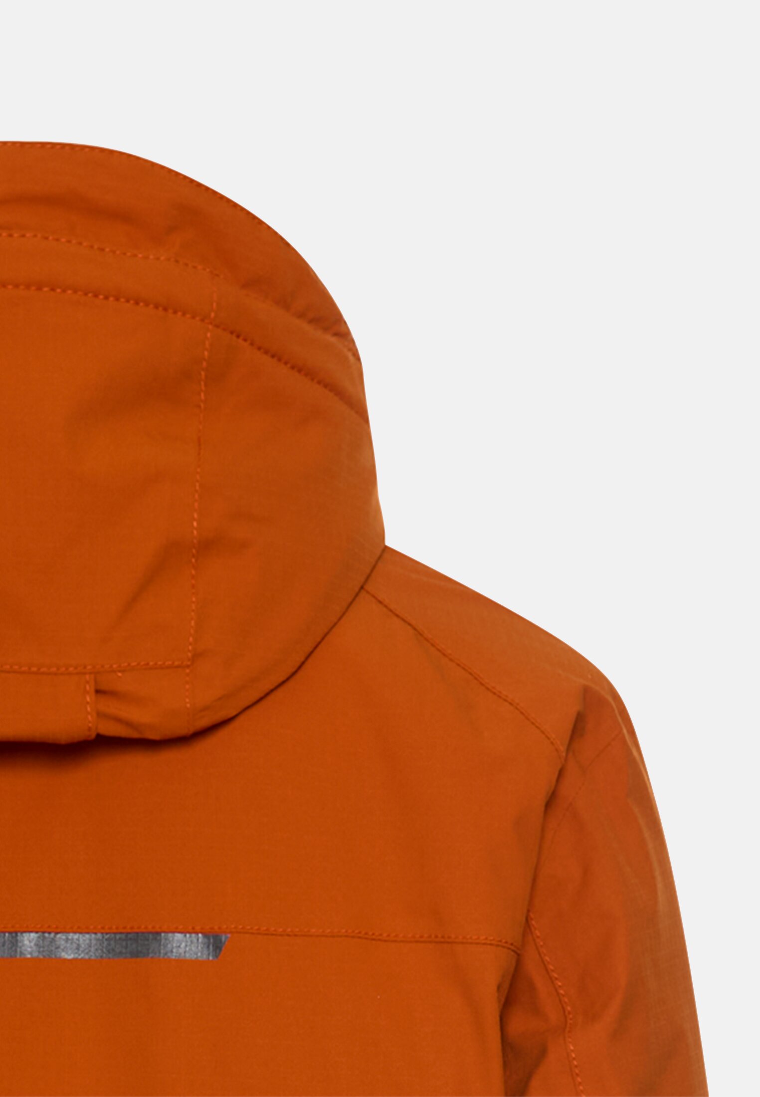 Men teXXXactive® jacket with removable hood Cinnamon close back