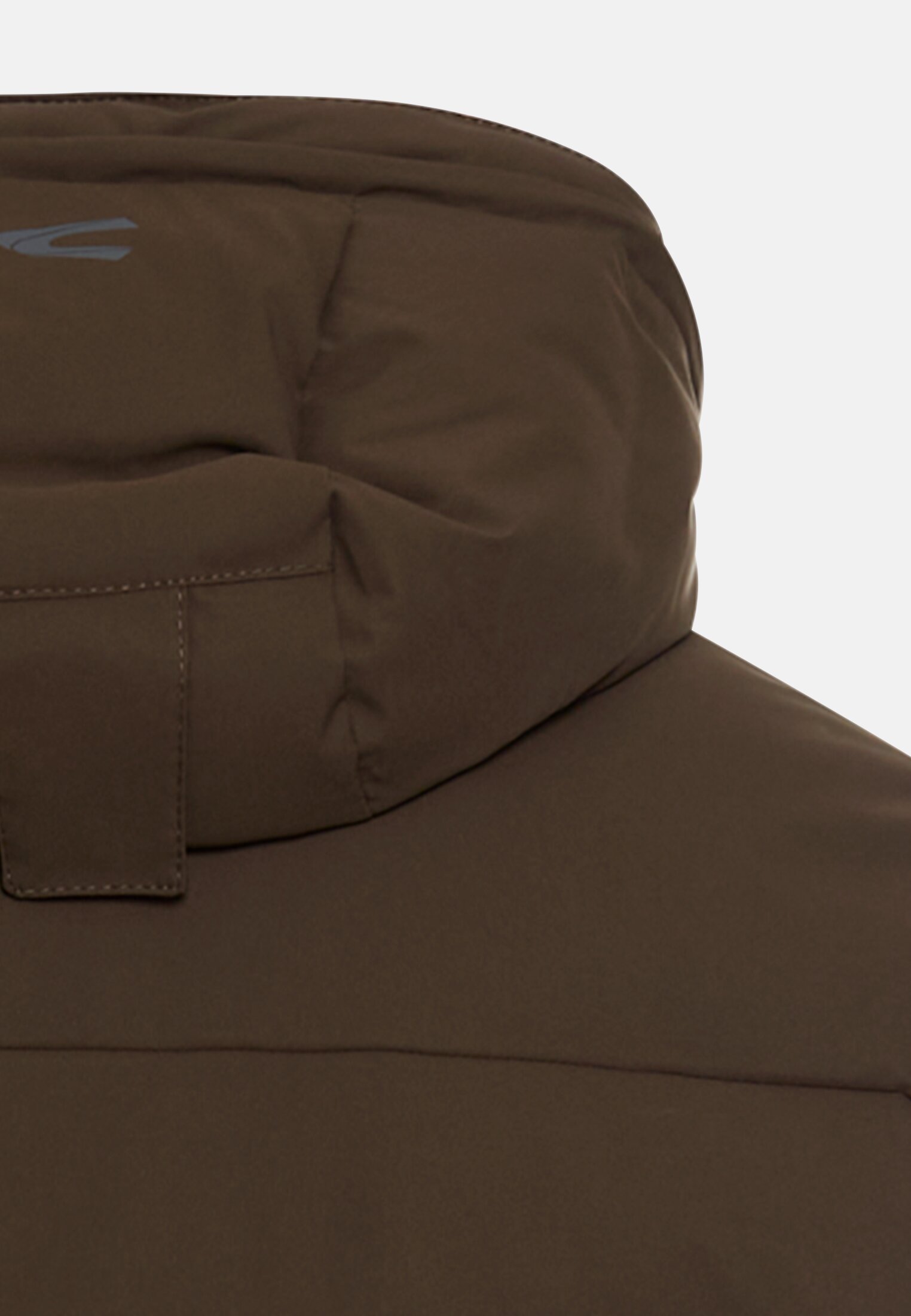 Heren teXXXactive®  Functionele jas met verstelbare zoom en capuchon Donkerbruin achter dichtbij