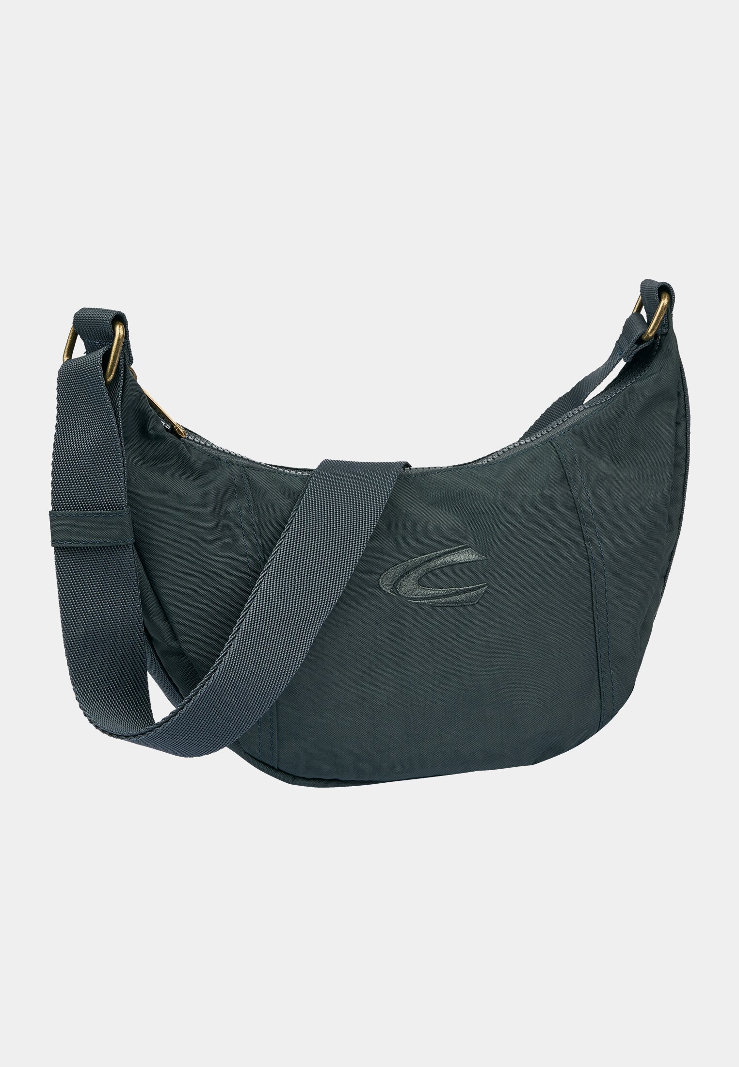 Men Shoulder bag made of nylon Dark Blue frontal front