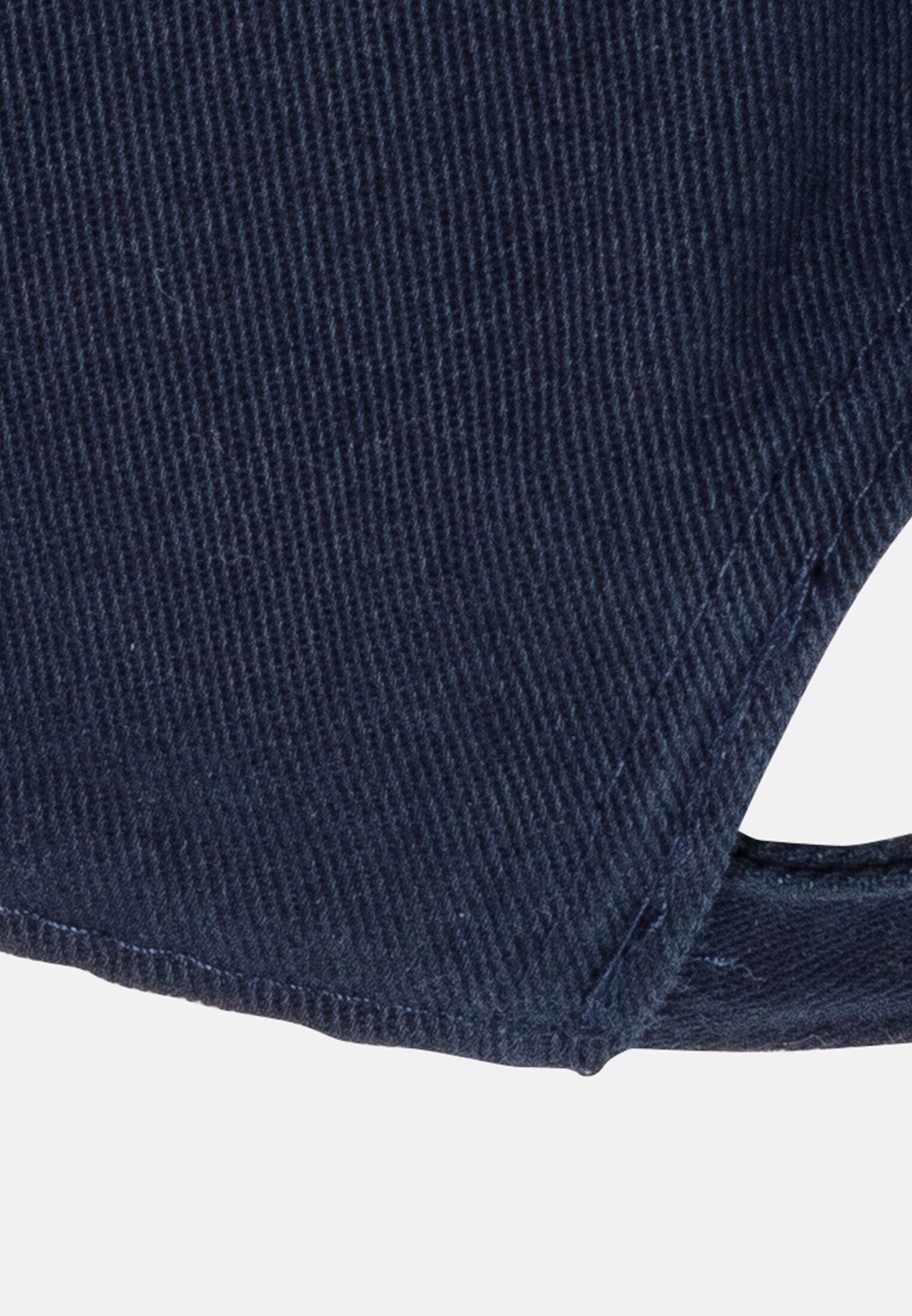 Men Cotton cap Dark Blue close back