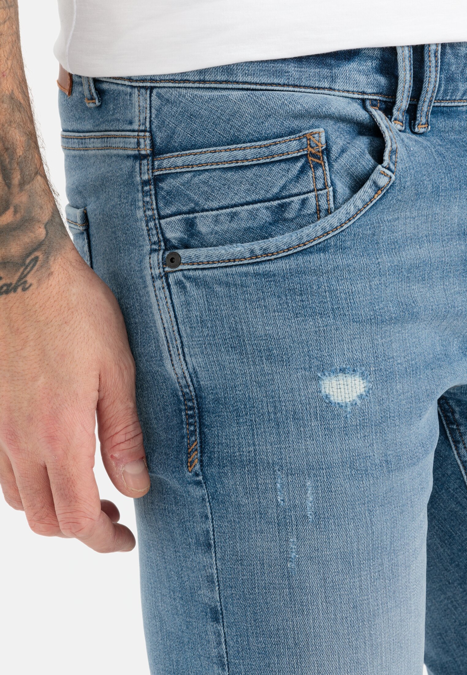 Slim Fit für Herren in Blau | 30/32 | camel active