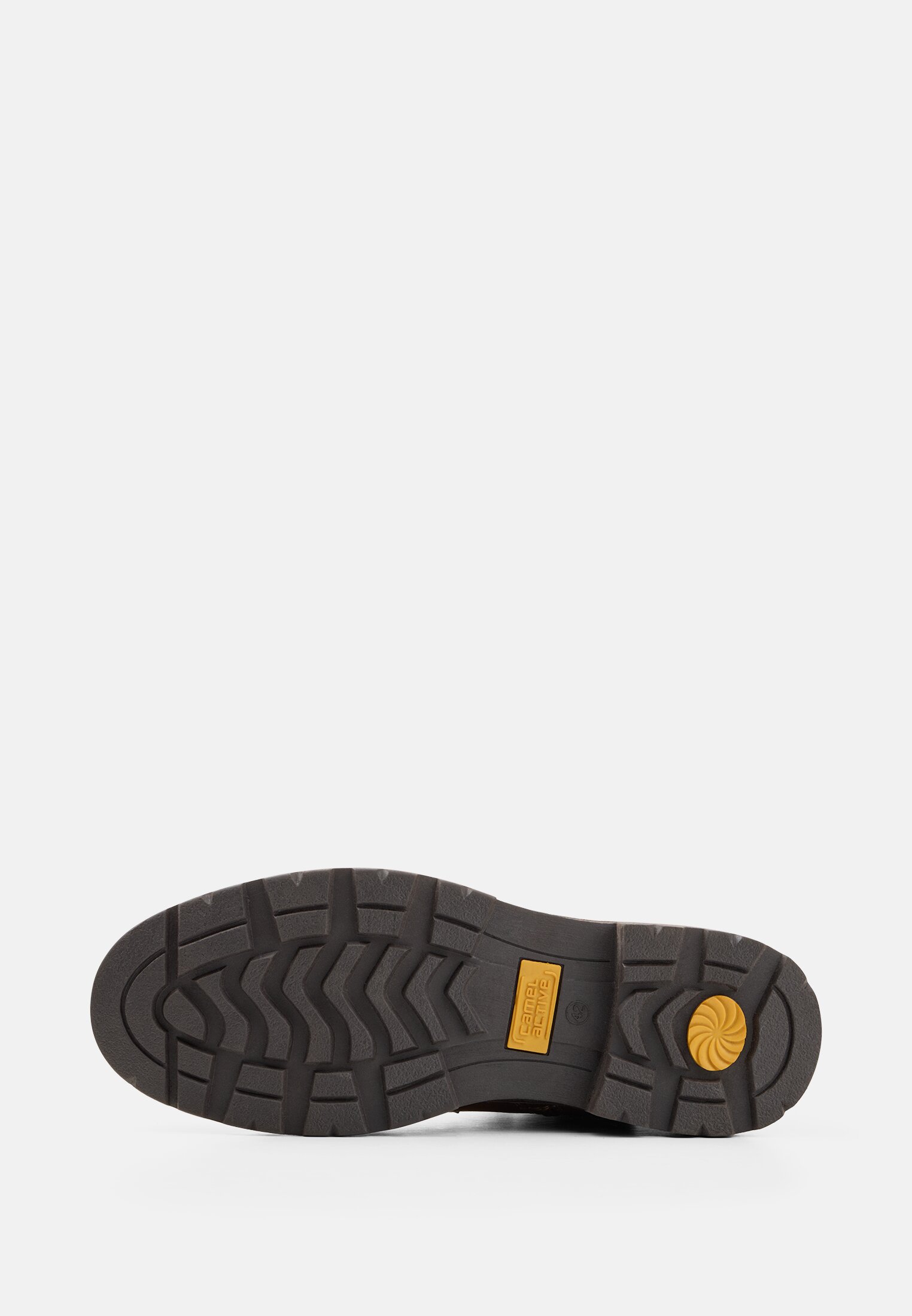 Herren Lederboot mit Warmfutter Cognac hinten nah