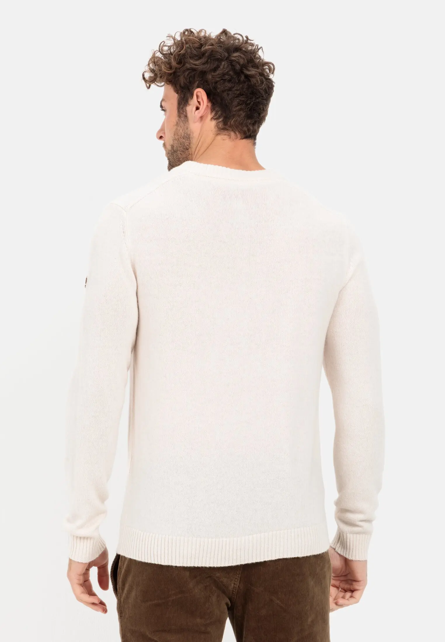Feinstrickpullover für Herren in Beige | M | camel active