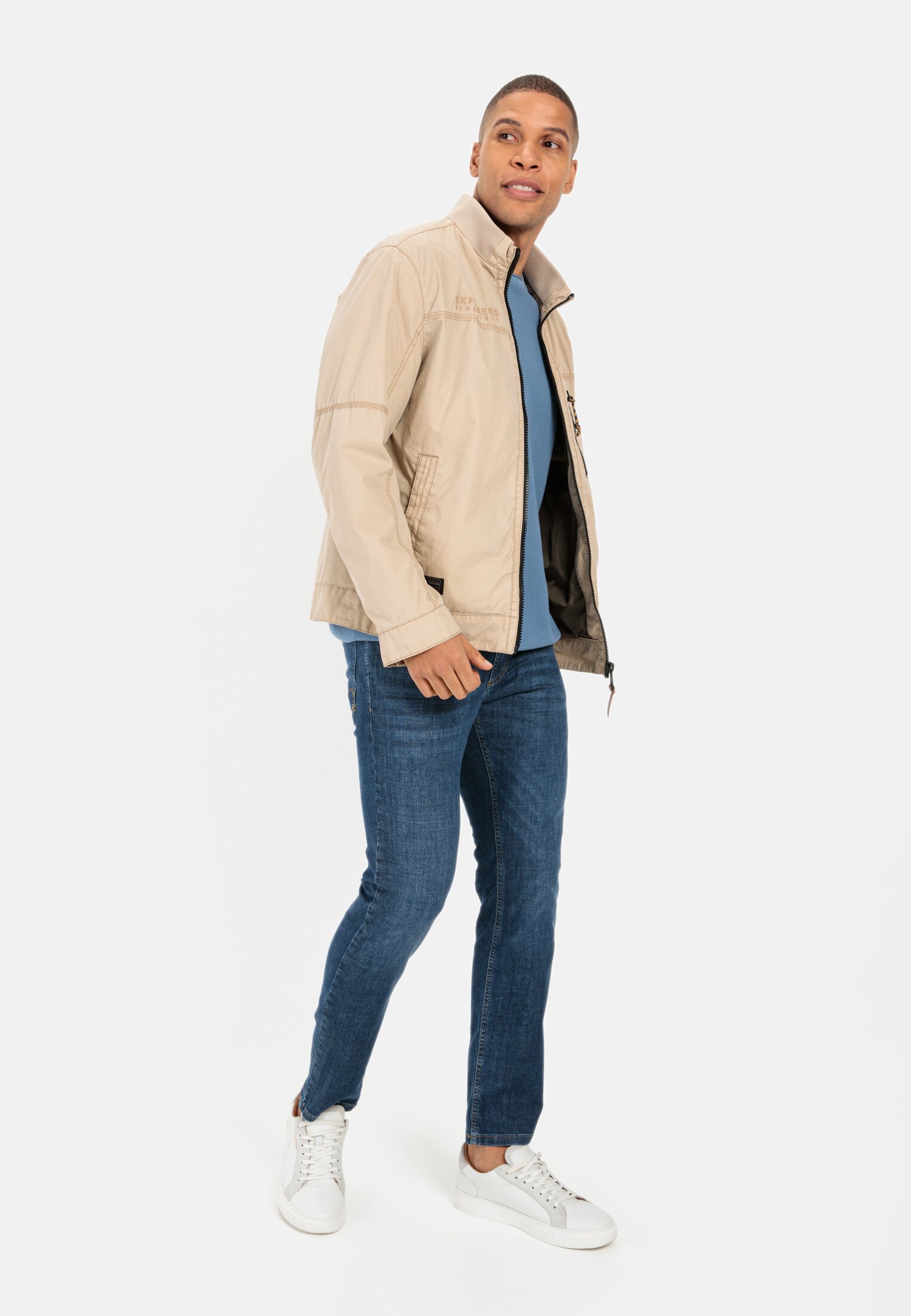 Leichter Blouson für Herren in Sand | 56 | camel active 