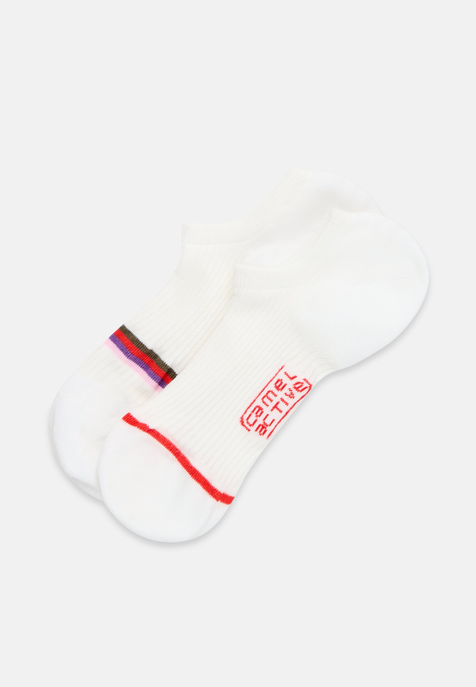 Women Sneaker socks made from a cotton blend Off-white frontal front