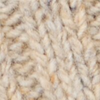 Heren Gebreide sjaal van wolmix beige