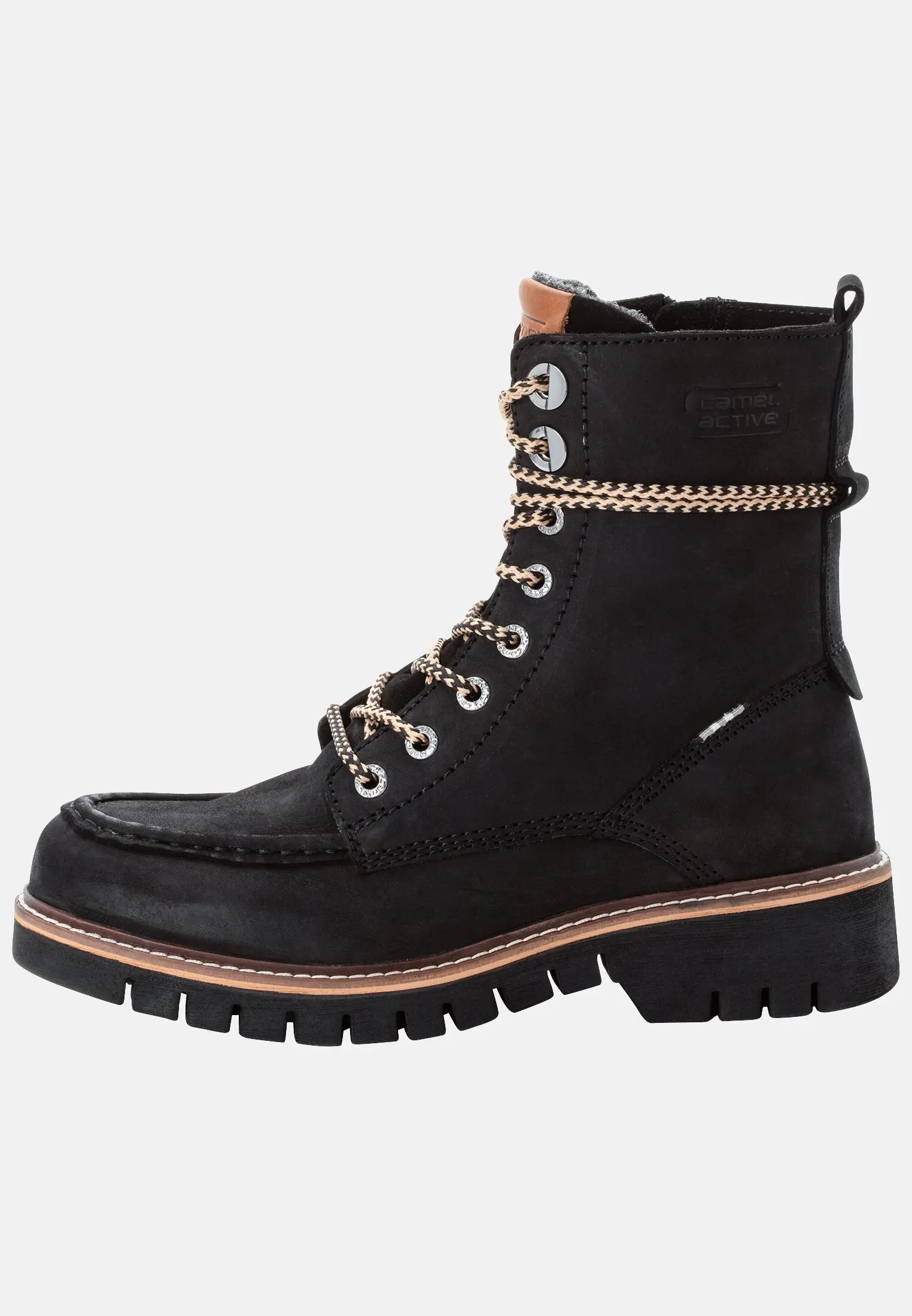 Women ISA Boot made of genuine leather Black