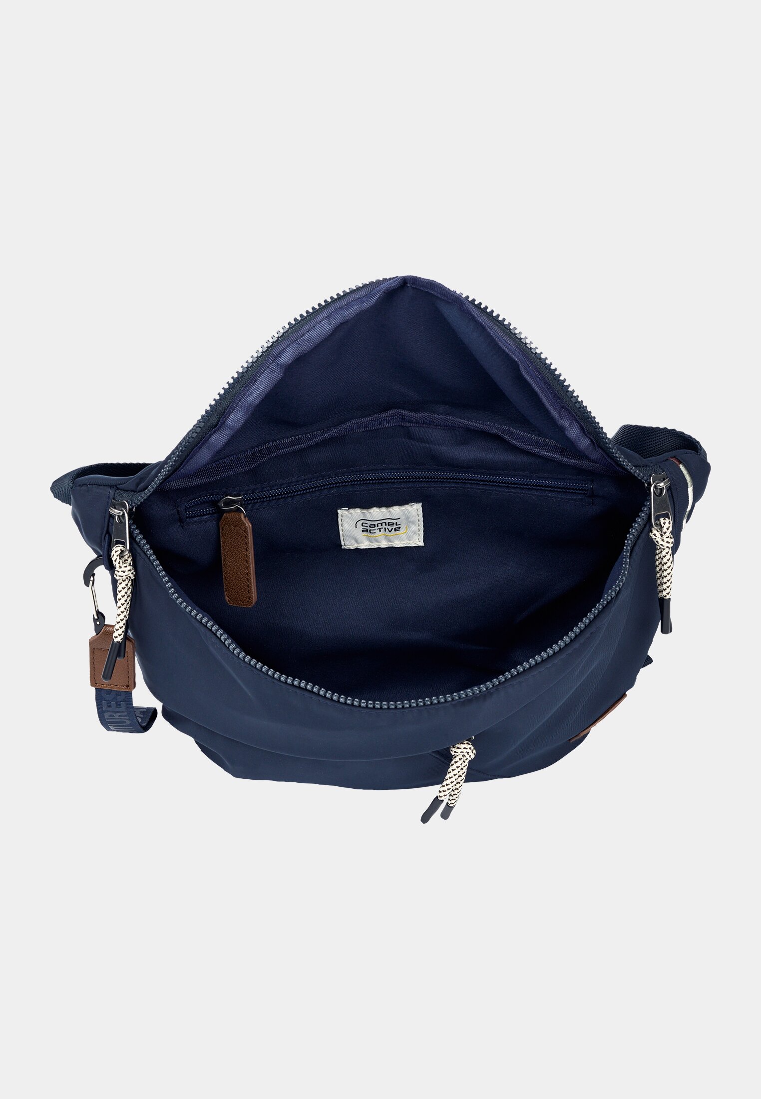 Vrouwen AURUM heuptasje met verstelbare riem Navy front dichtbij