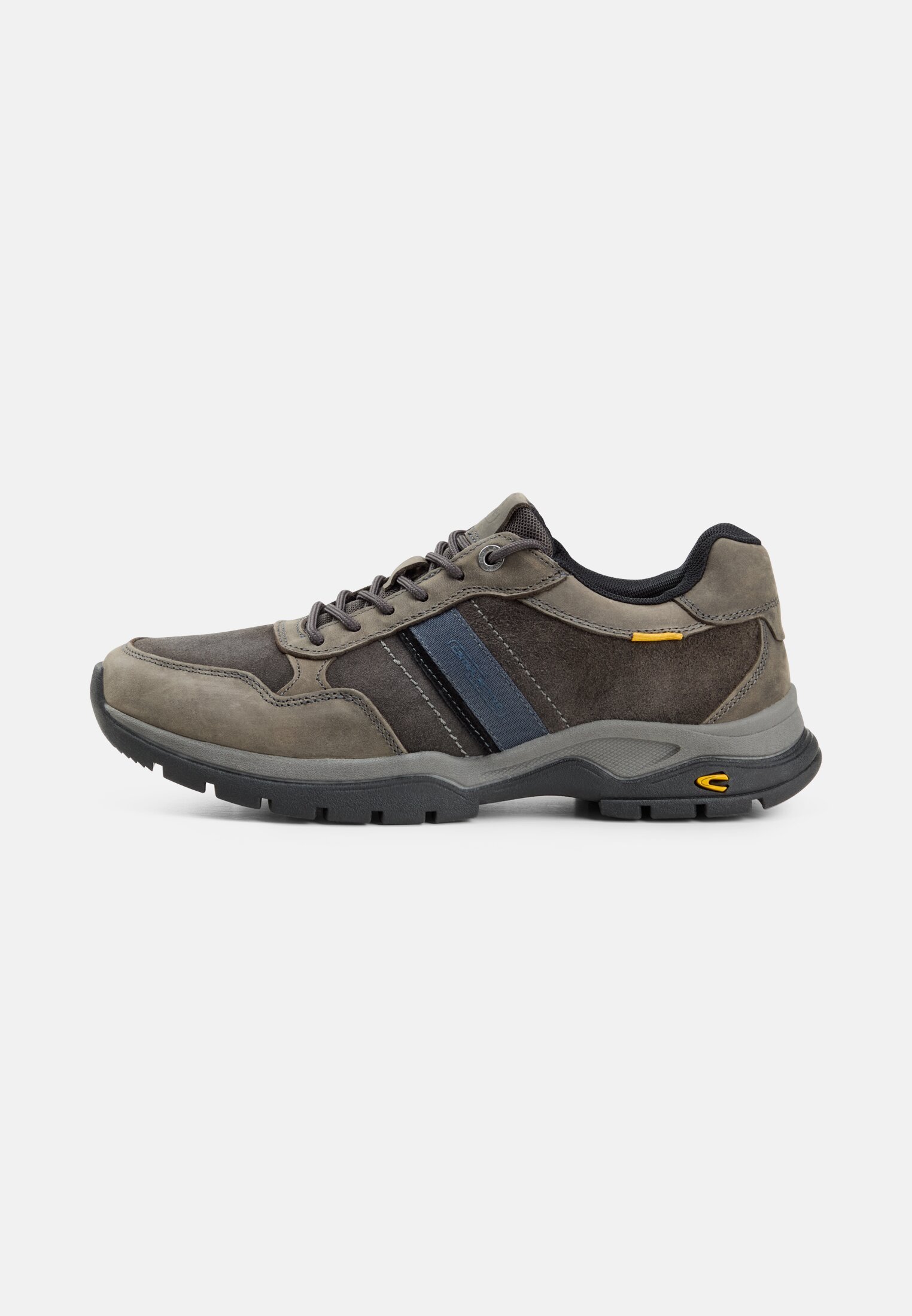 Men Sneakers with contrast details Grey frontal front