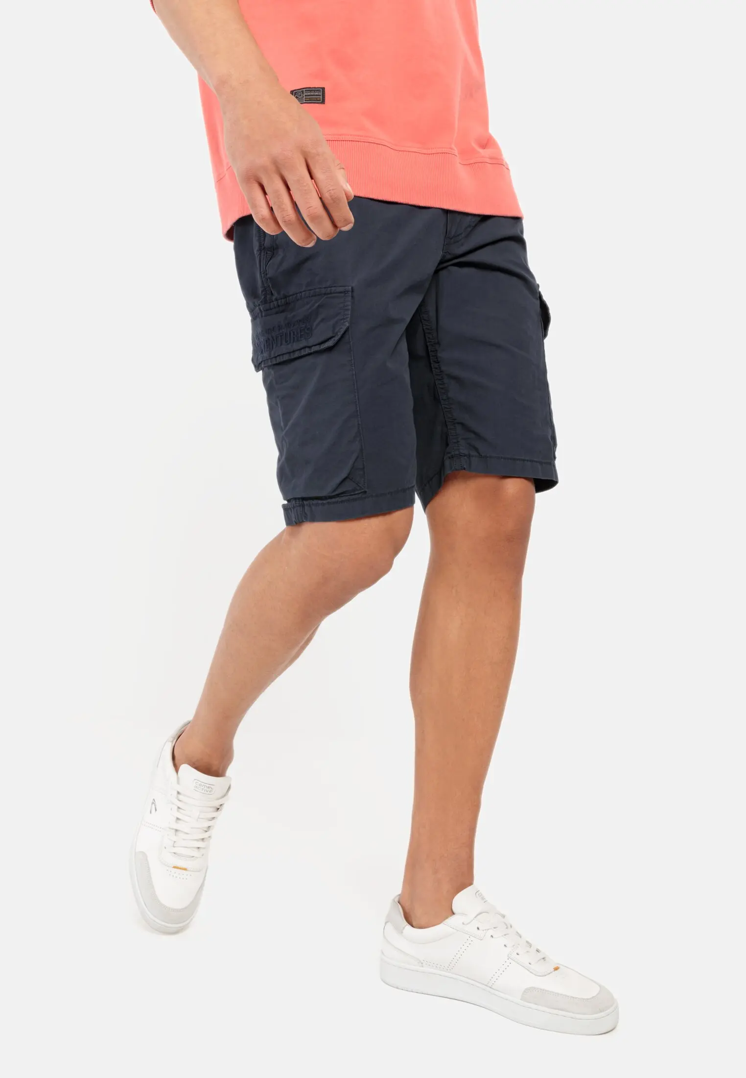 Cargo Shorts für Herren in Dunkelblau | 35IN