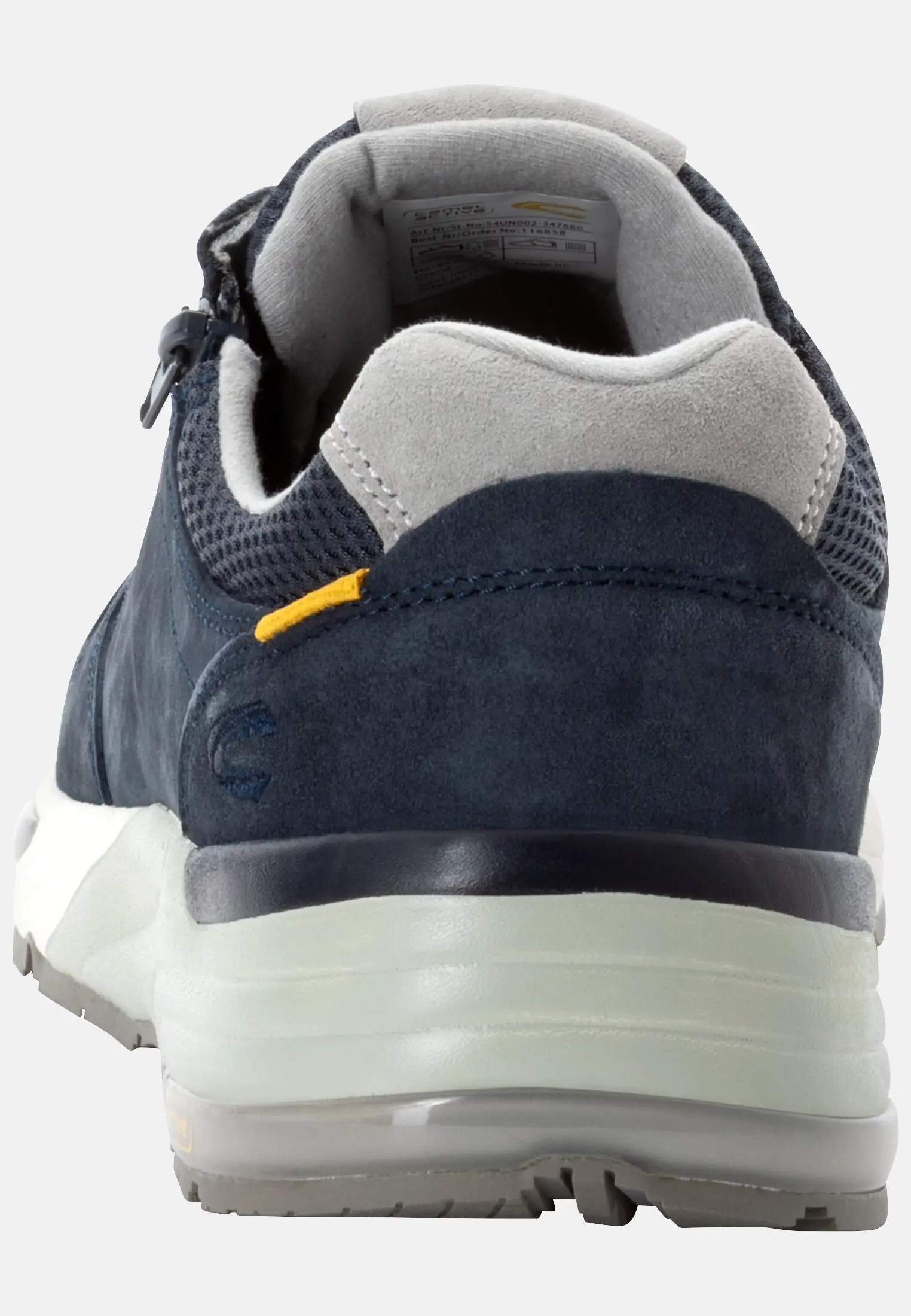 Leder Sneaker für Herren in Dunkelblau | 46 | camel active