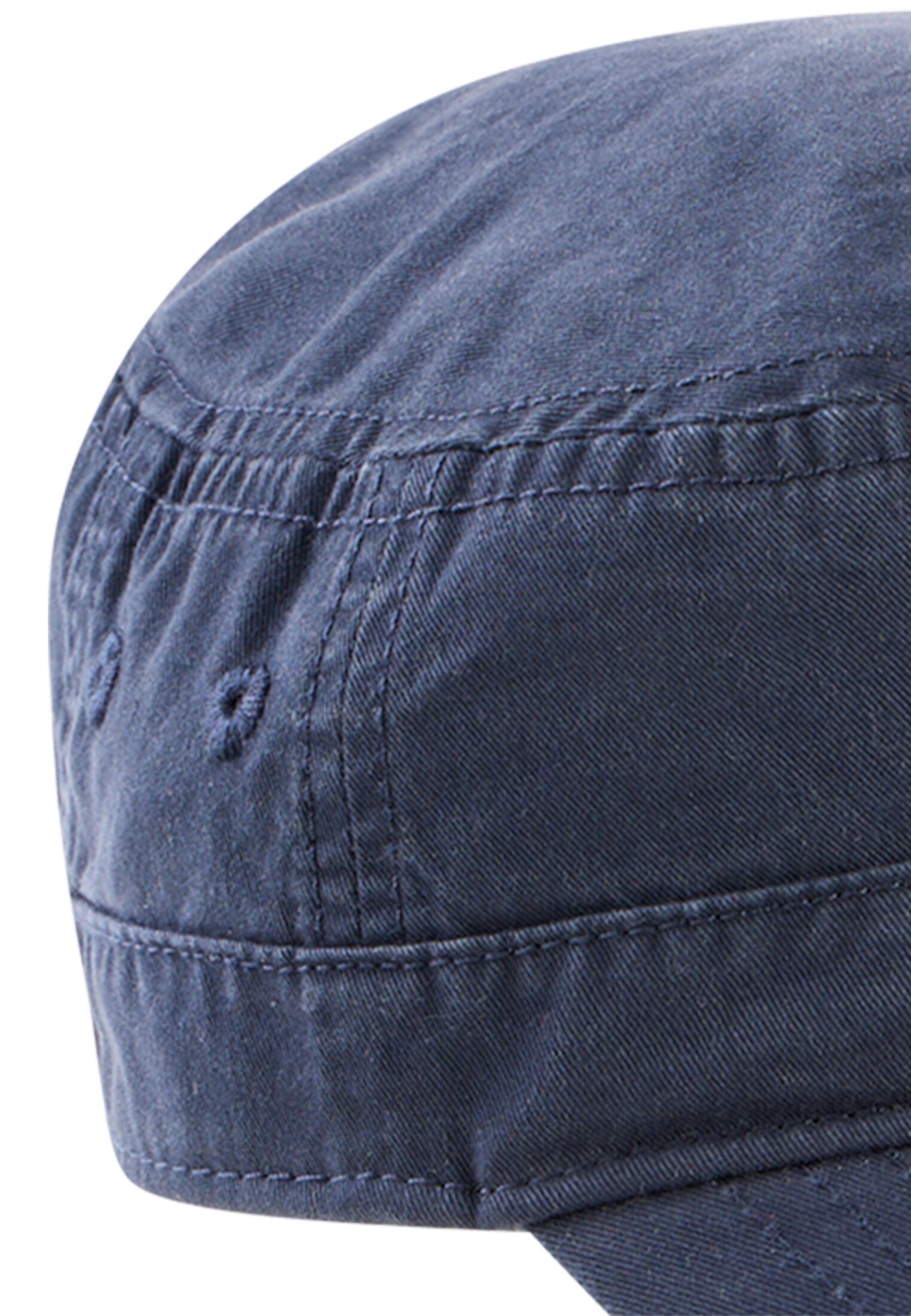 Men Kuba cap made of pure cotton Dark Blue front close