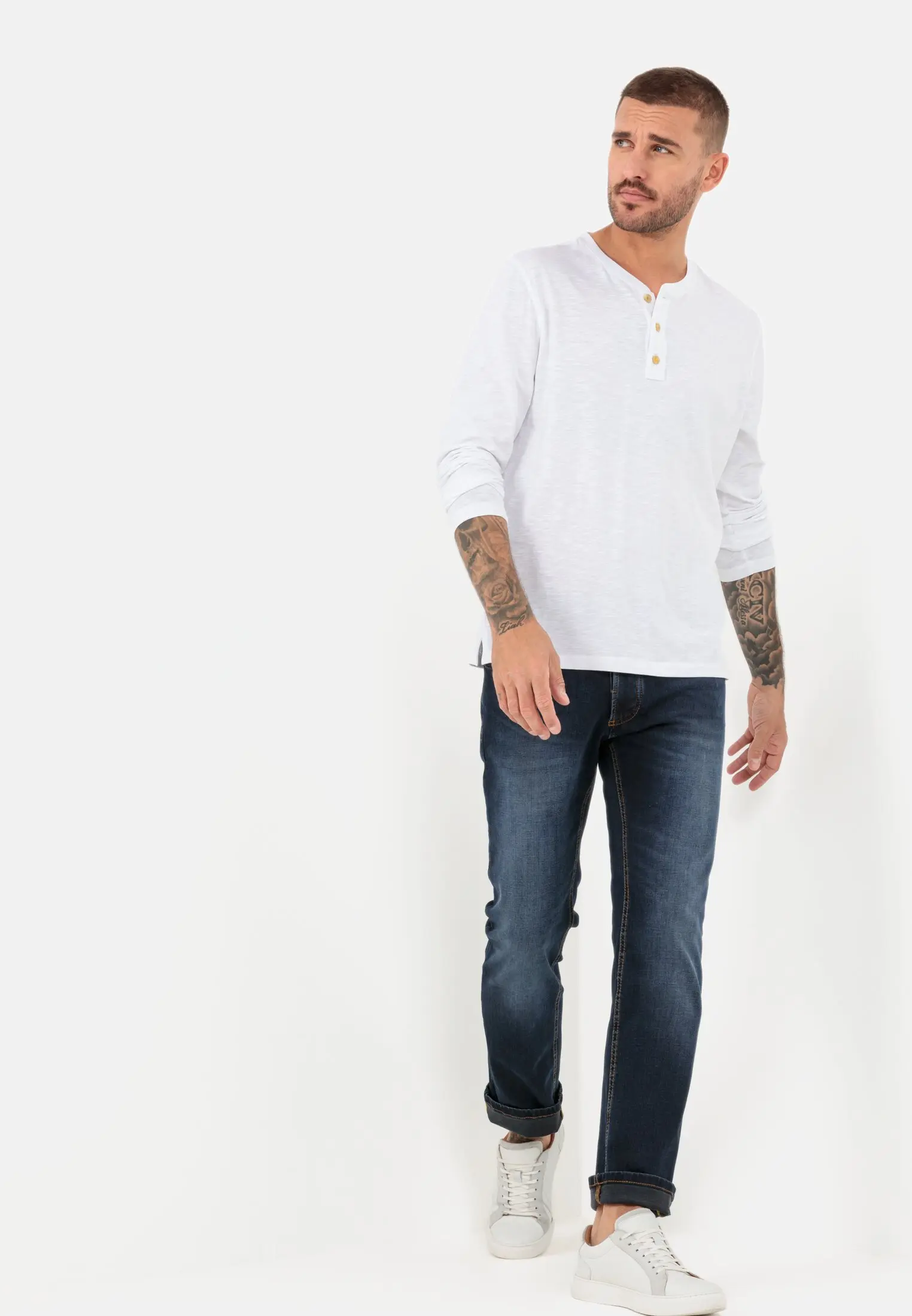 Relaxed Fit für Herren in Blau | 38/36 | camel active
