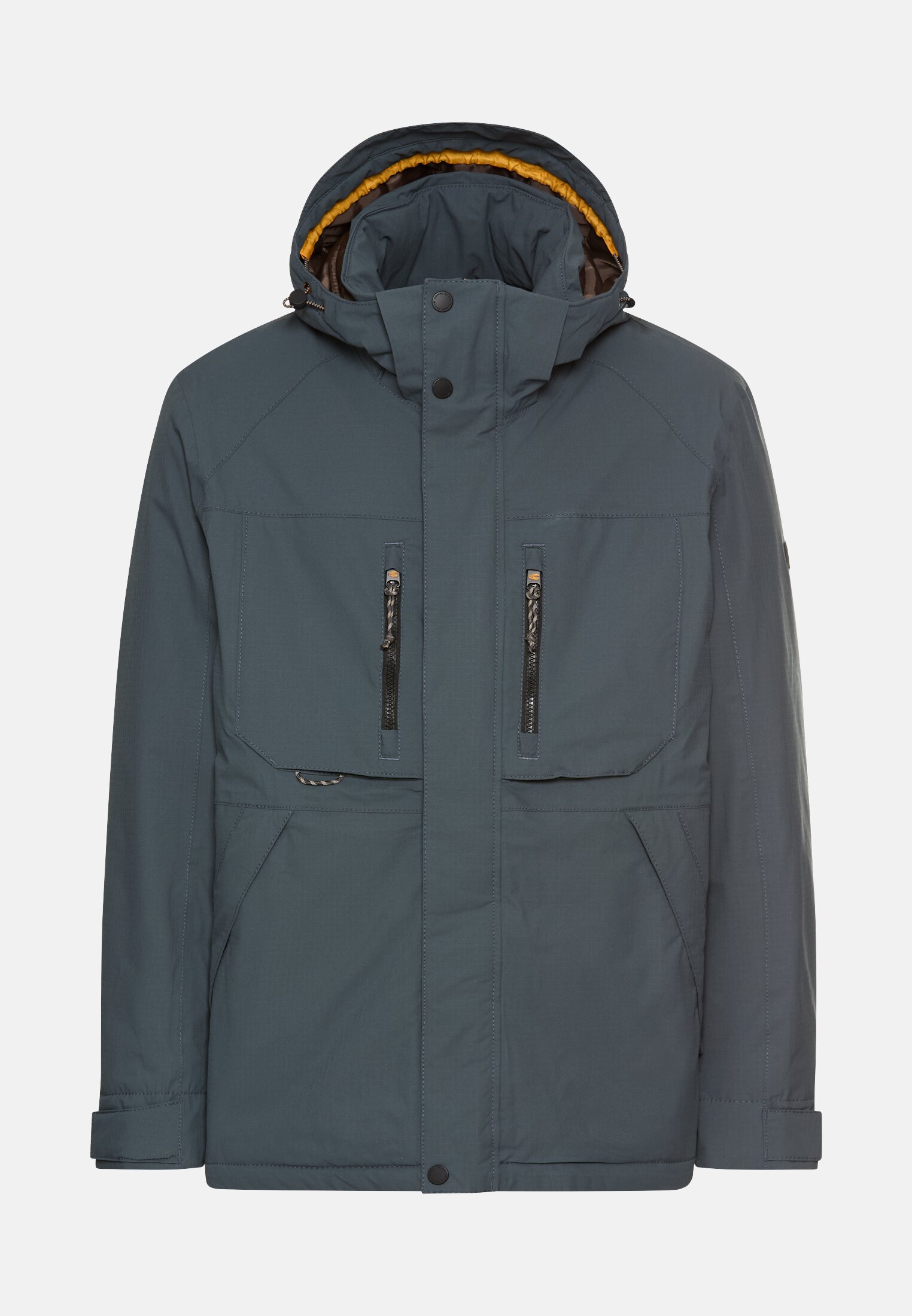 Men teXXXactive® jacket with removable hood Ink blue frontal front