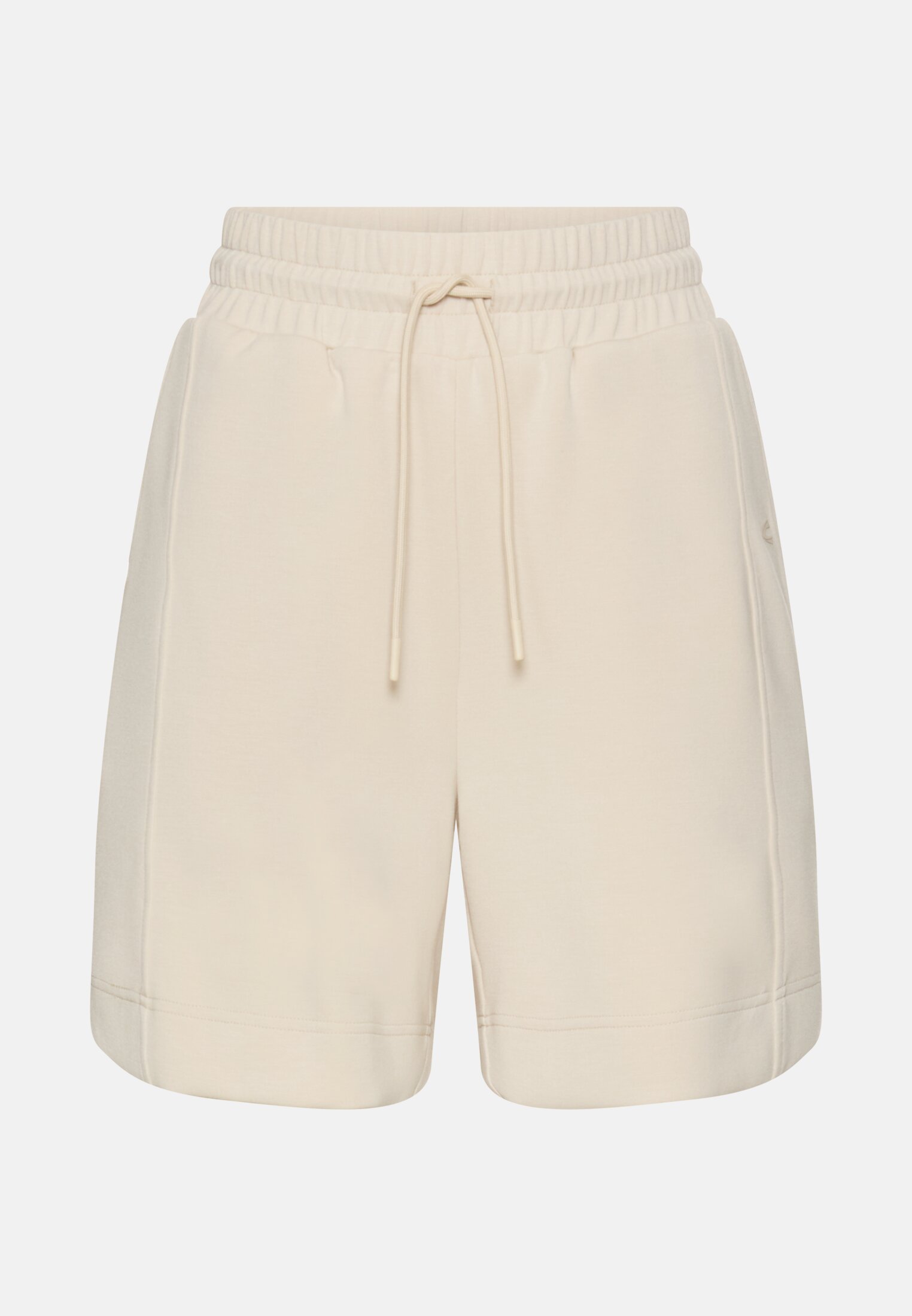 Damen Hose mit Tunnelzug Perlweiß frontal vorn