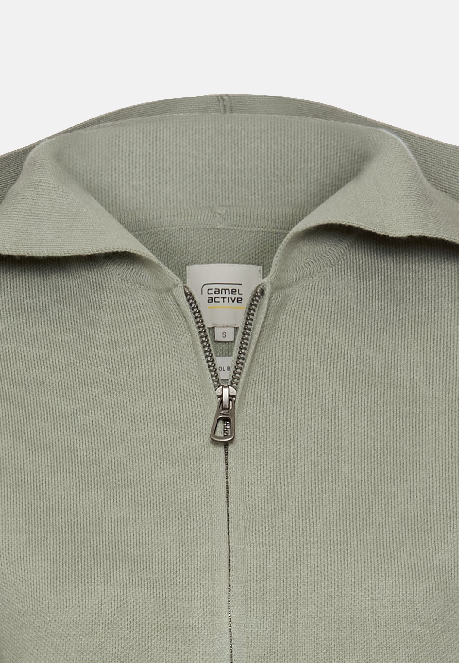 Pullover Amazon Strickmantel Camel Active Strickjacke GrÃ¼n Mit