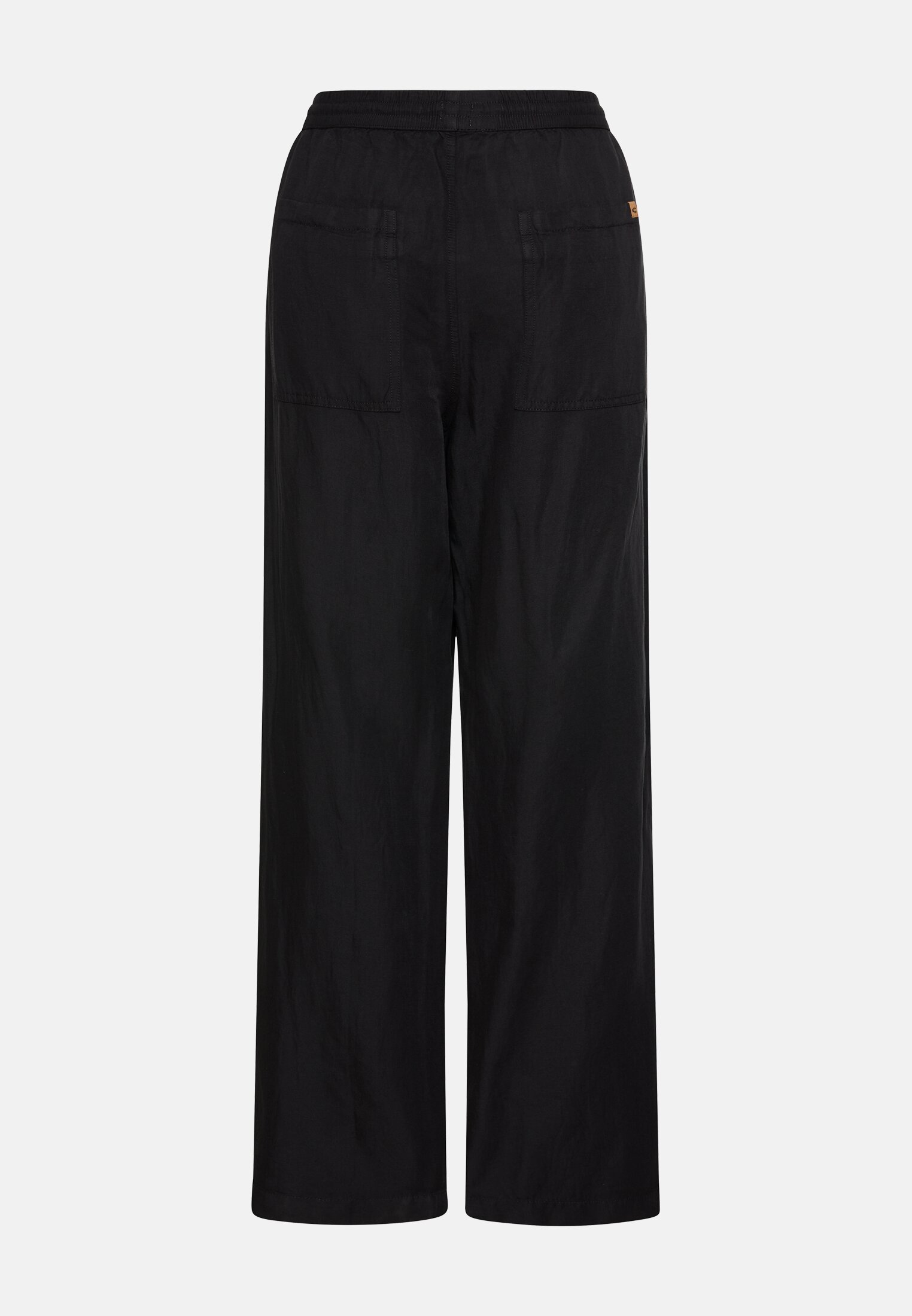 Women Casual trousers with wide-leg Caviar frontal back