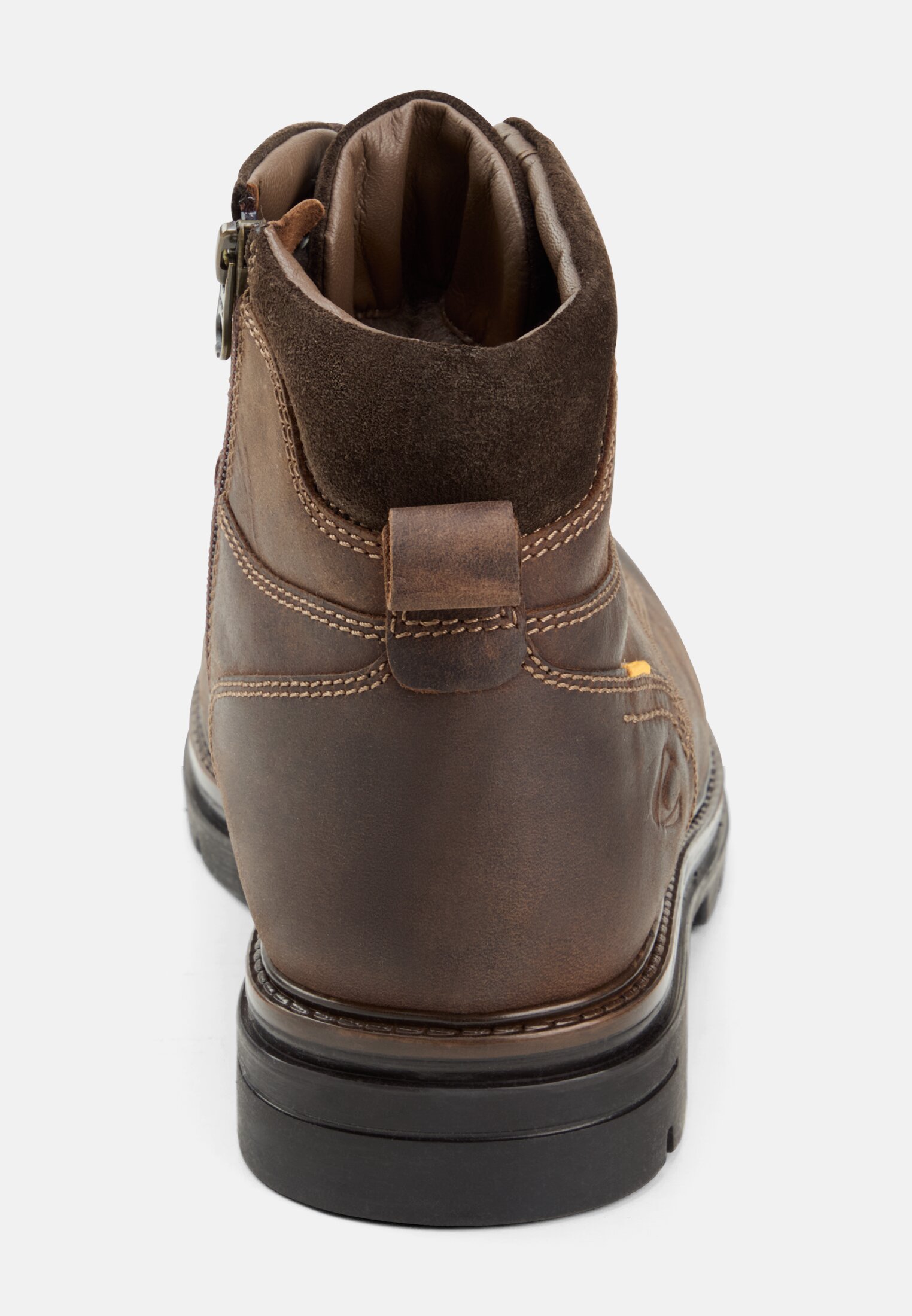 camelactive_Boot_schoko_57GUI02-0400-360_3G Men Lace-up with side zipper Brown front close