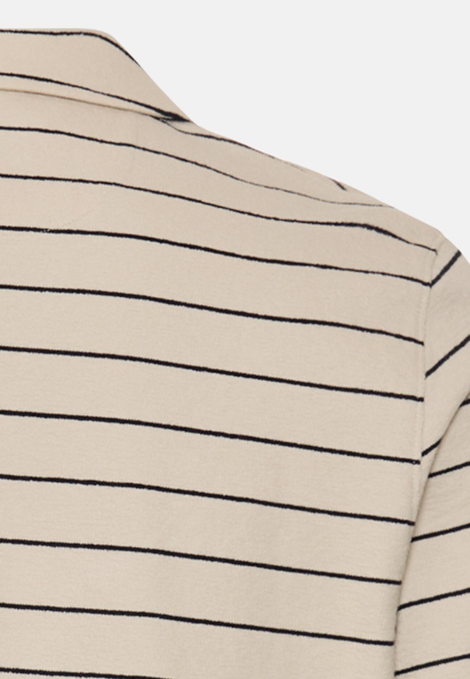 Men Polo shirt with contrasting details Beige close back