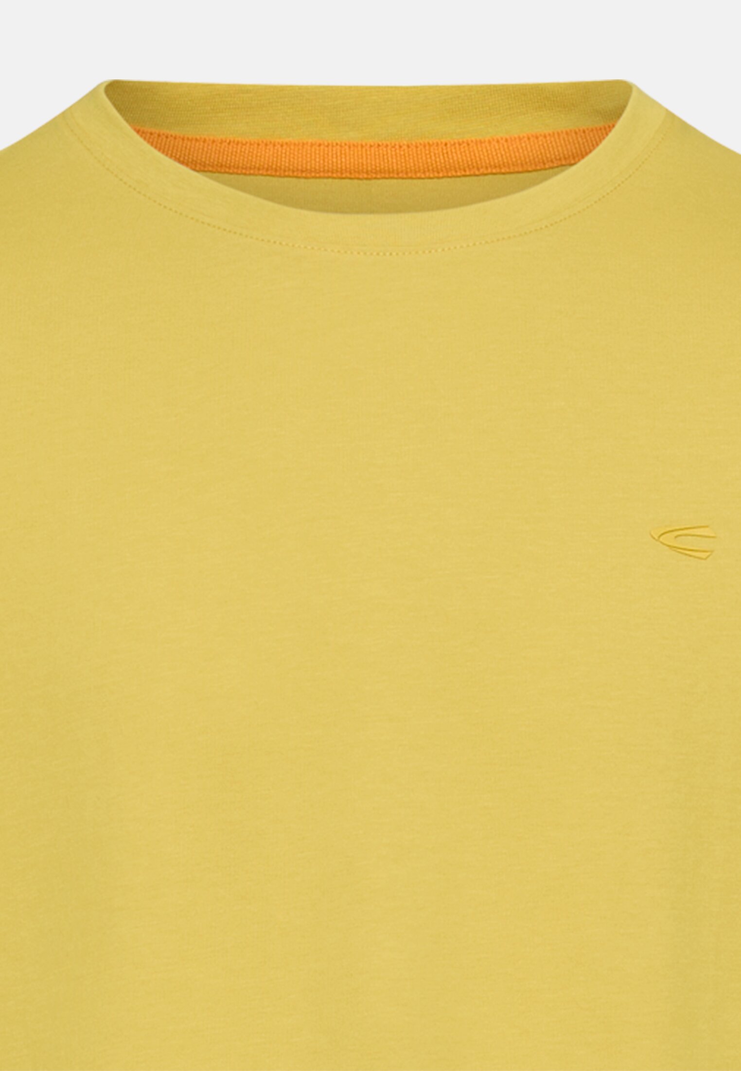 Herren fleXXXactive© T-Shirt mit 4-Wege-Stretch Gelb vorne nah